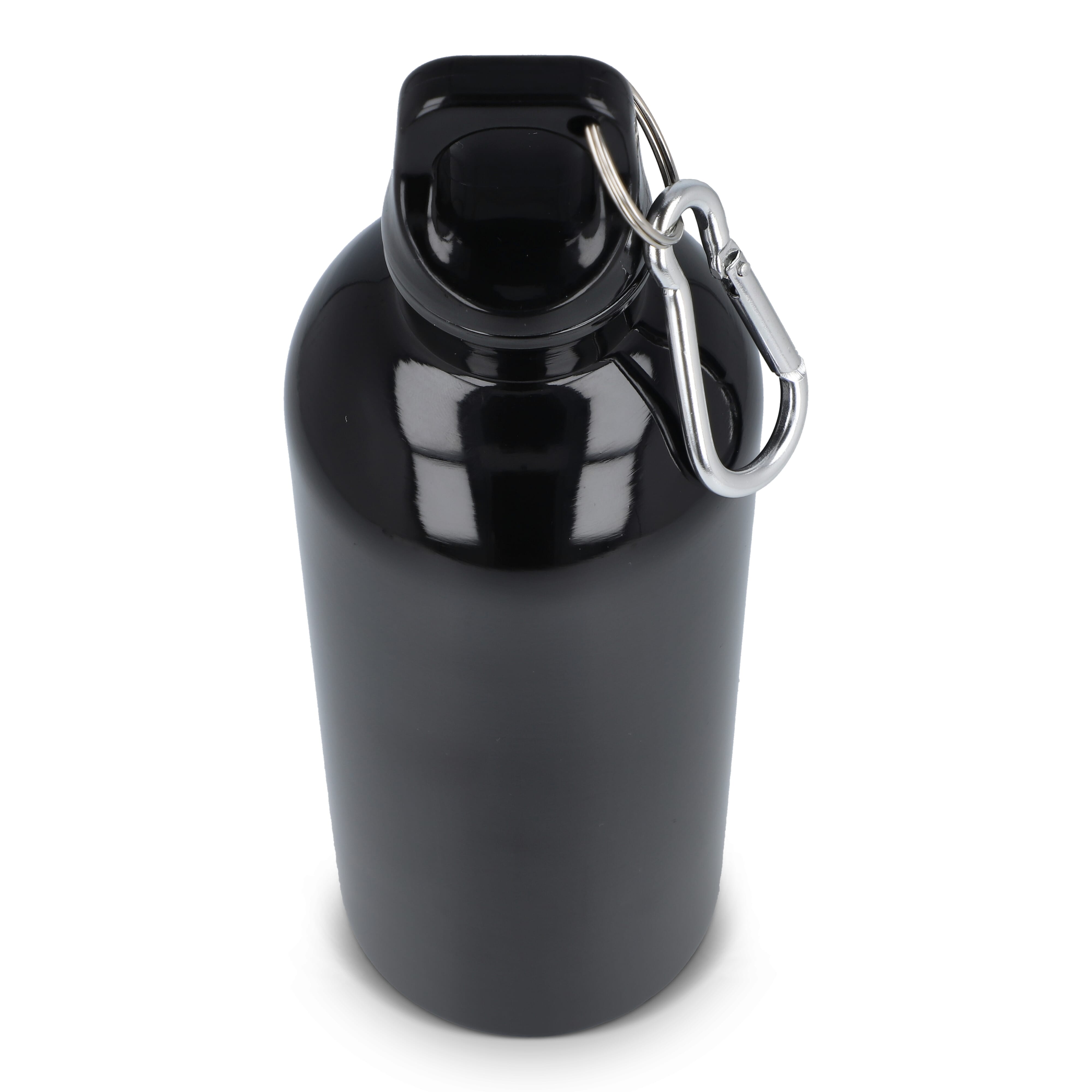R-Edelstahl einwandige Flasche mit Karabiner 500 ml
