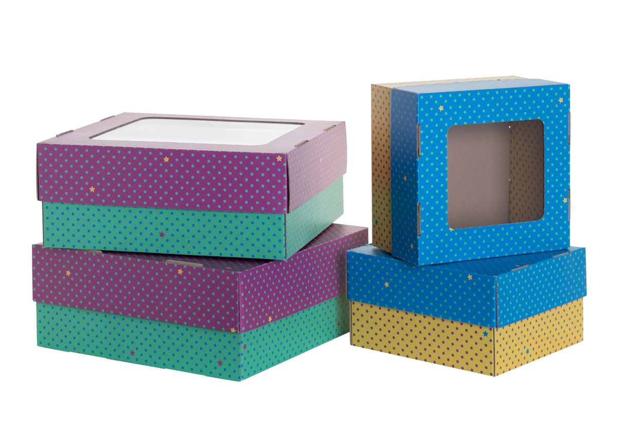 Geschenkbox CreaBox Gift Box Window S