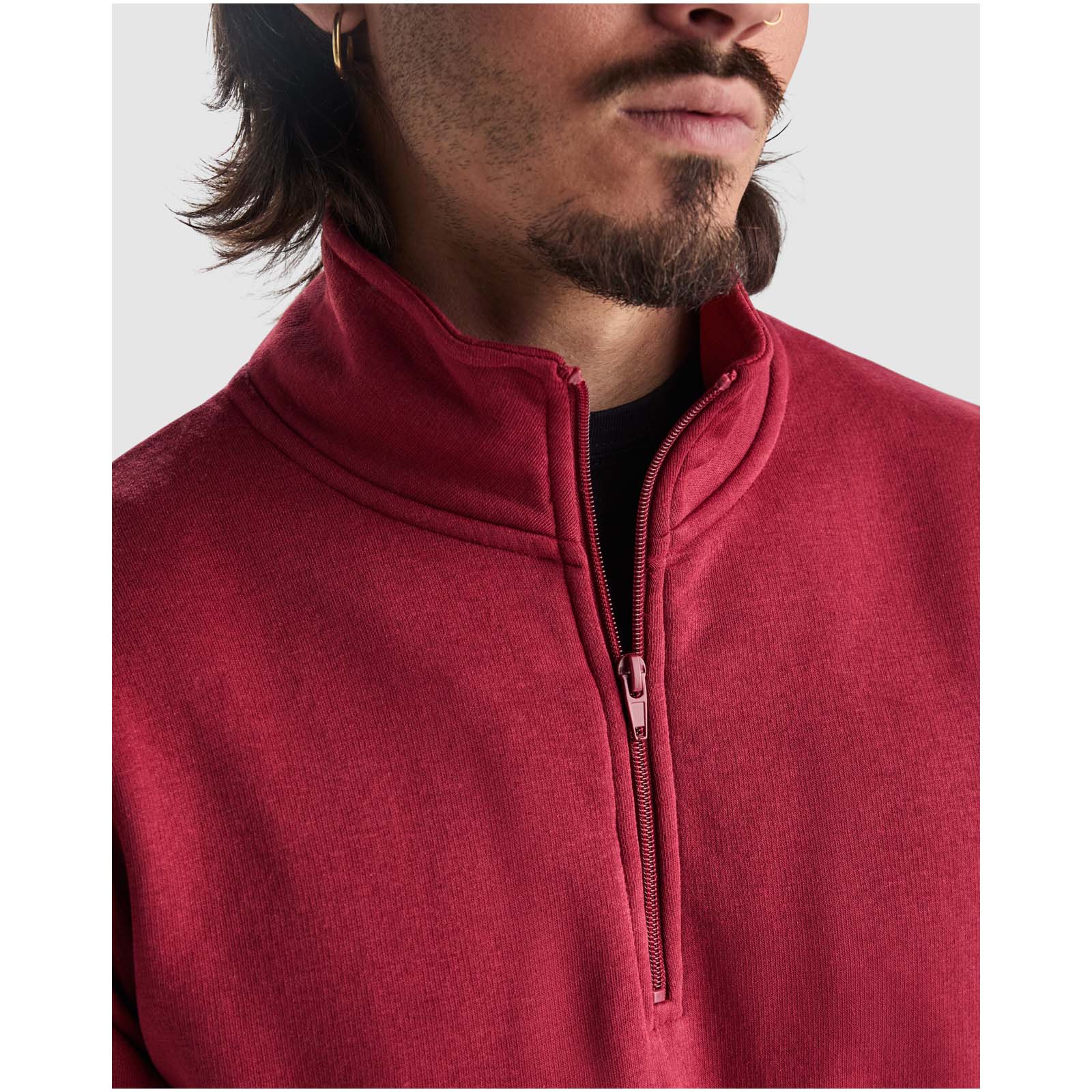 Aneto 280 g / m² Pullover mit Viertelreißverschluss