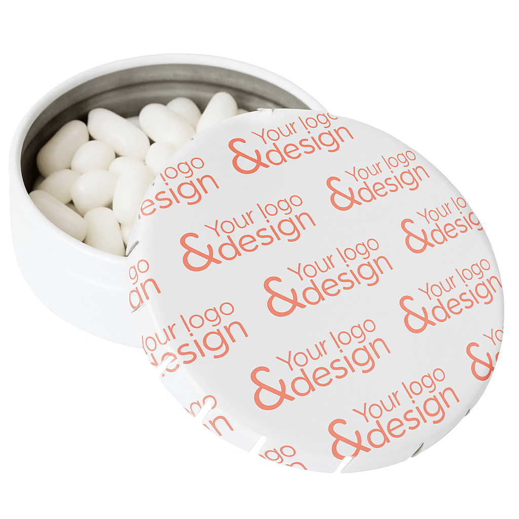 Werbesüßigkeiten Mini Clic Clac Dose