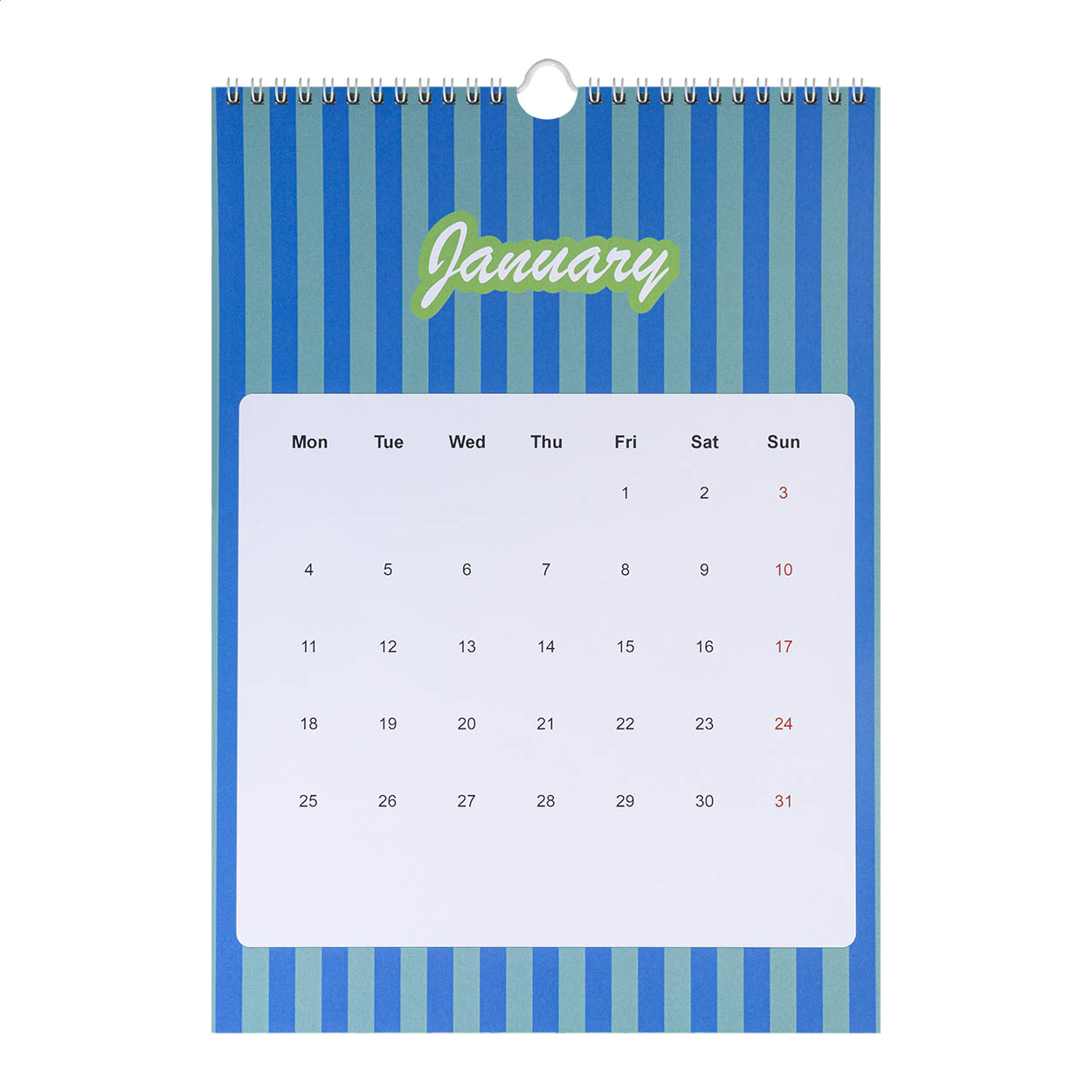 Individueller Wandkalender CreaDate Wall A4