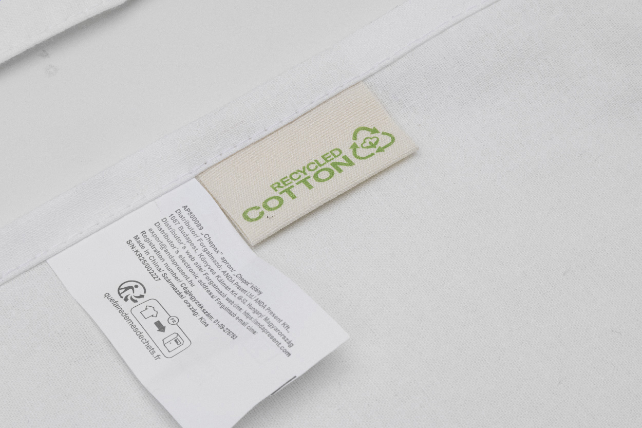 Schürze aus recycelter Baumwolle Chepex
