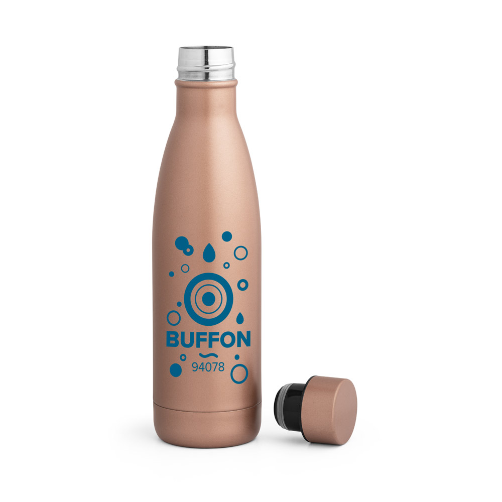 BUFFON 500-ml-Thermosflasche aus rostfreiem Stahl