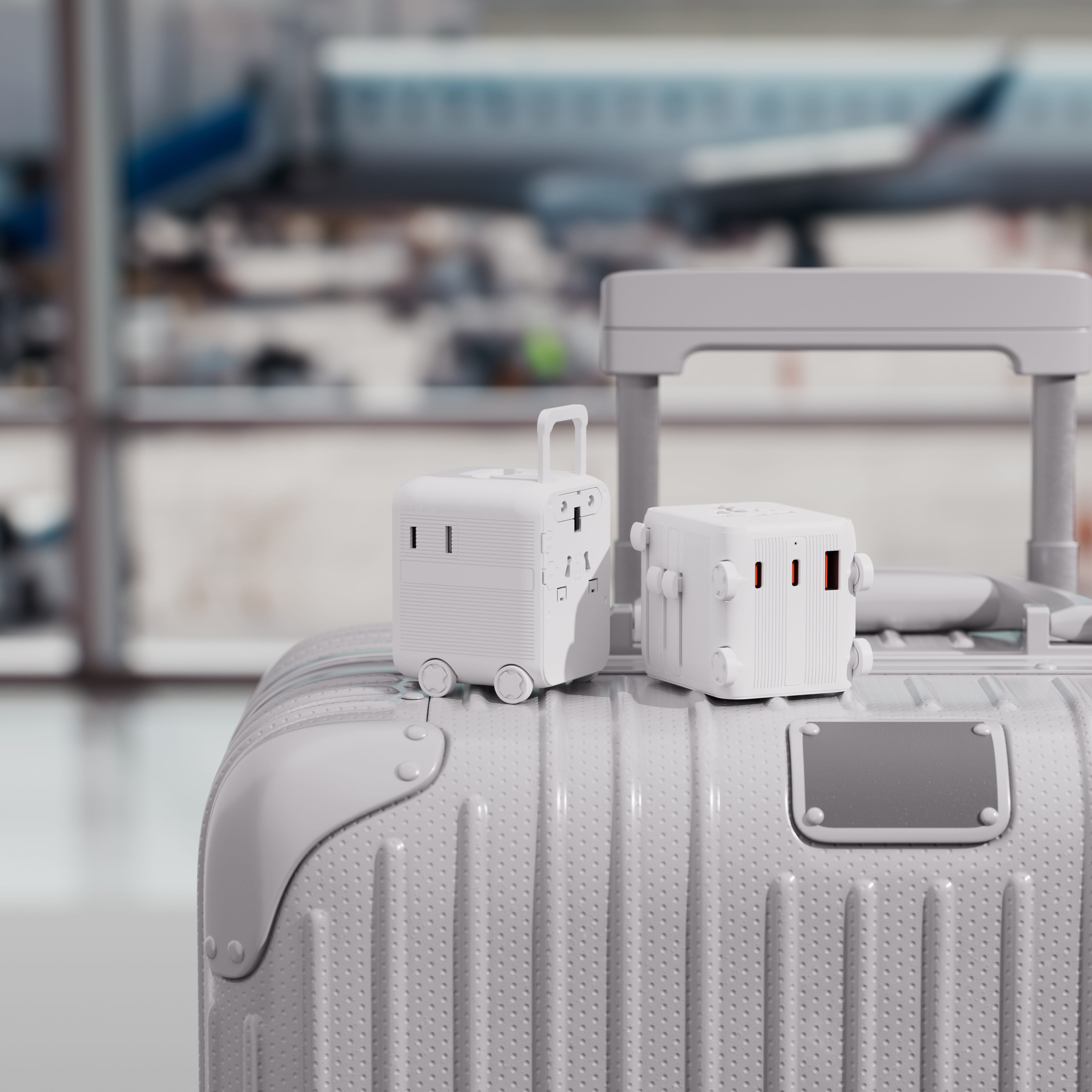 Xoopar Luggie GaN Weltreise-Adapter-Trolley