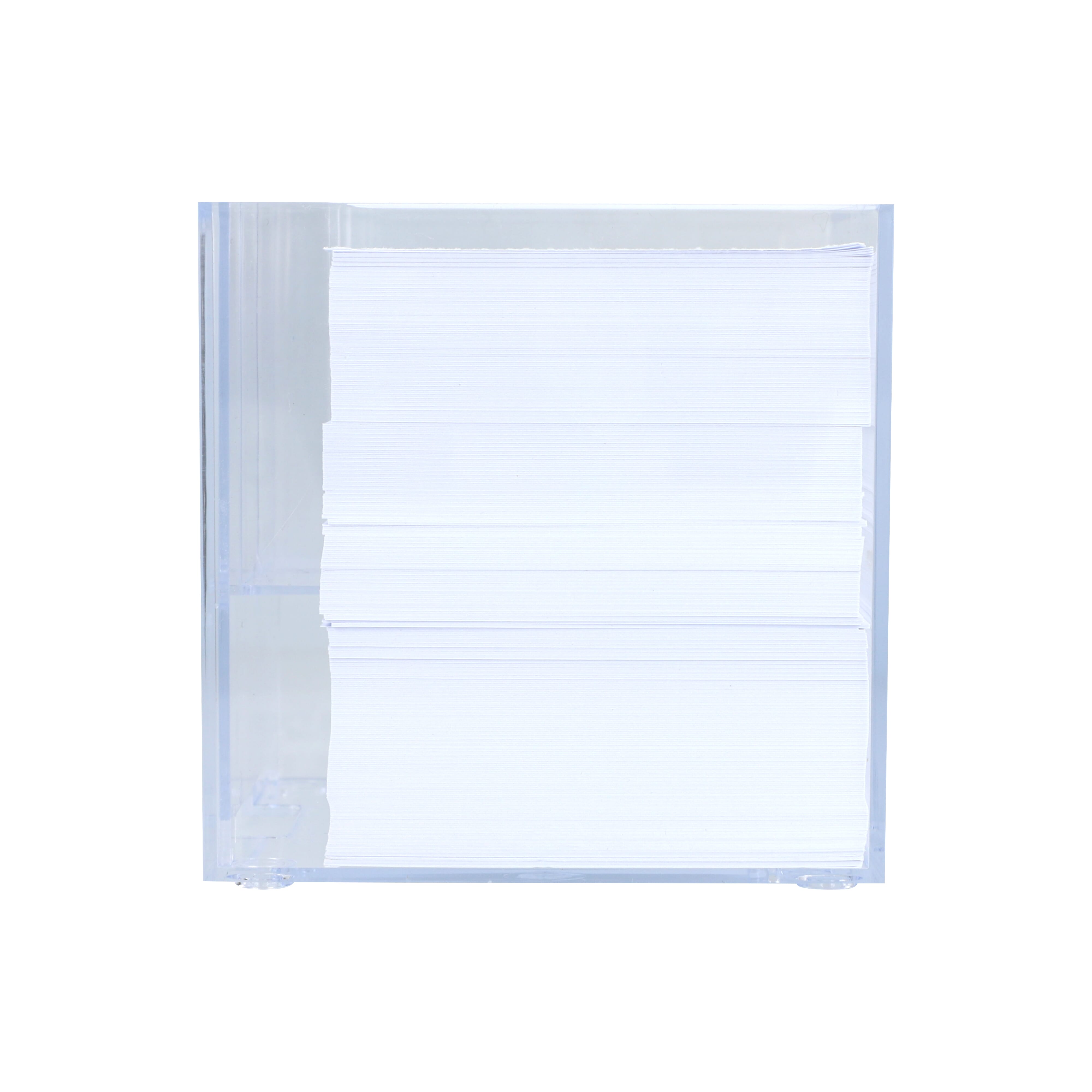 Notizzettel 10 x 10 x 10cm in Würfelbox mit Stifteköcher