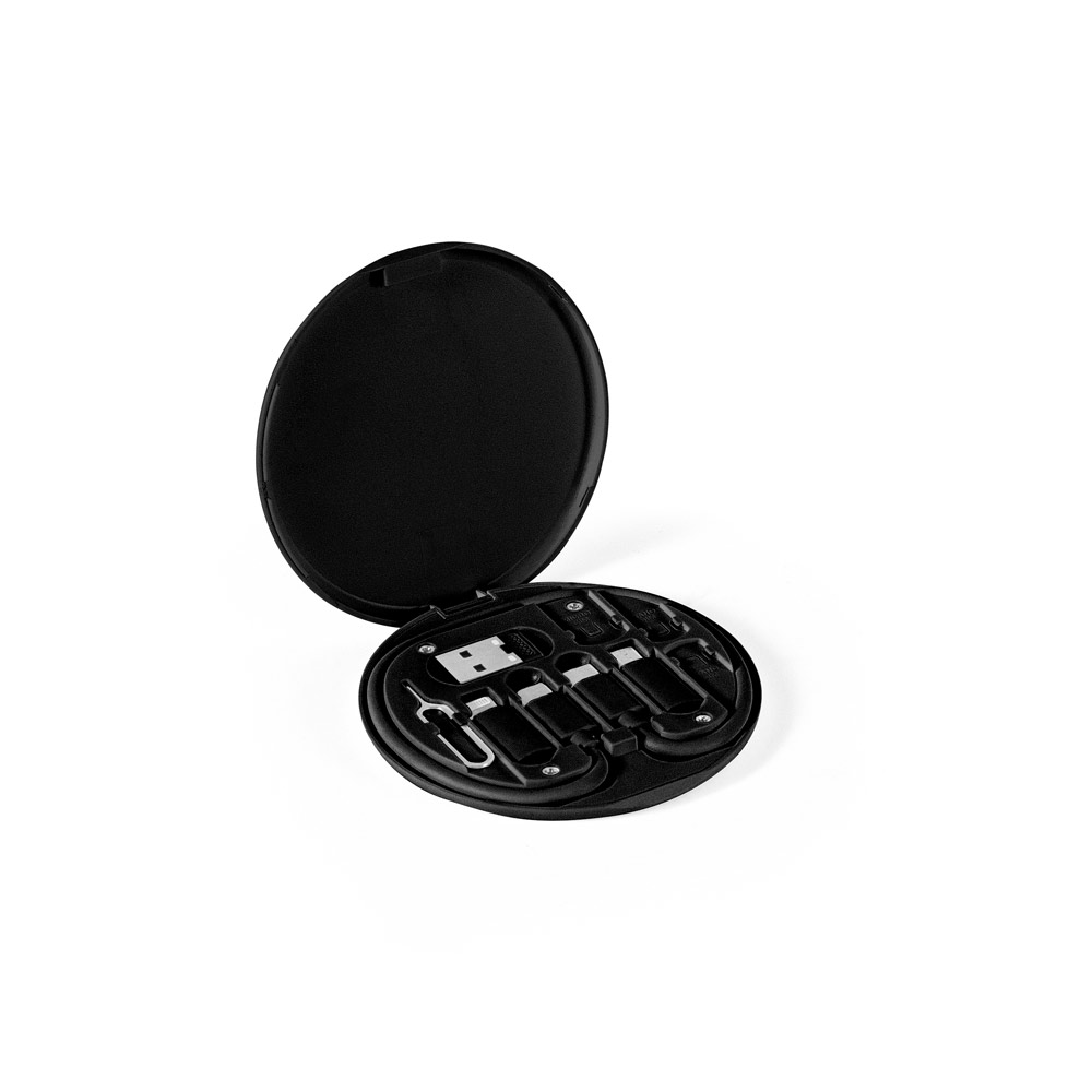 SYSTROM Superschnelles Ladekabel und Adapter-Set aus Recyceltes ABS (100% rABS)