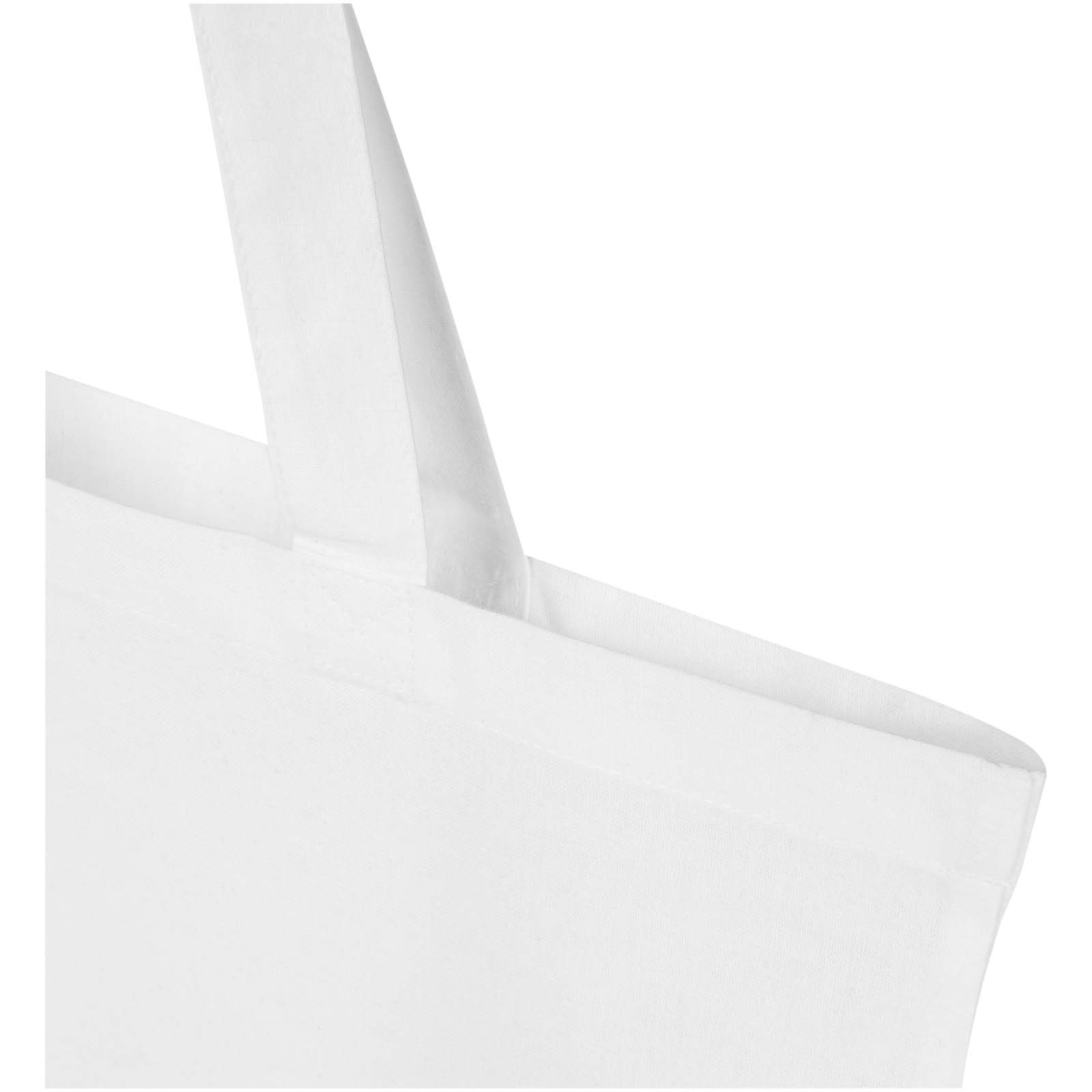 Madras Blend 140 g / m² Tragetasche aus GRS-recycelter Baumwolle 7L