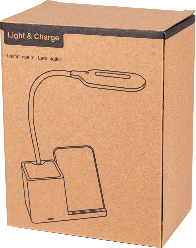 Schreibtisch-Lampe mit Ladestation LIGHT & CHARGE