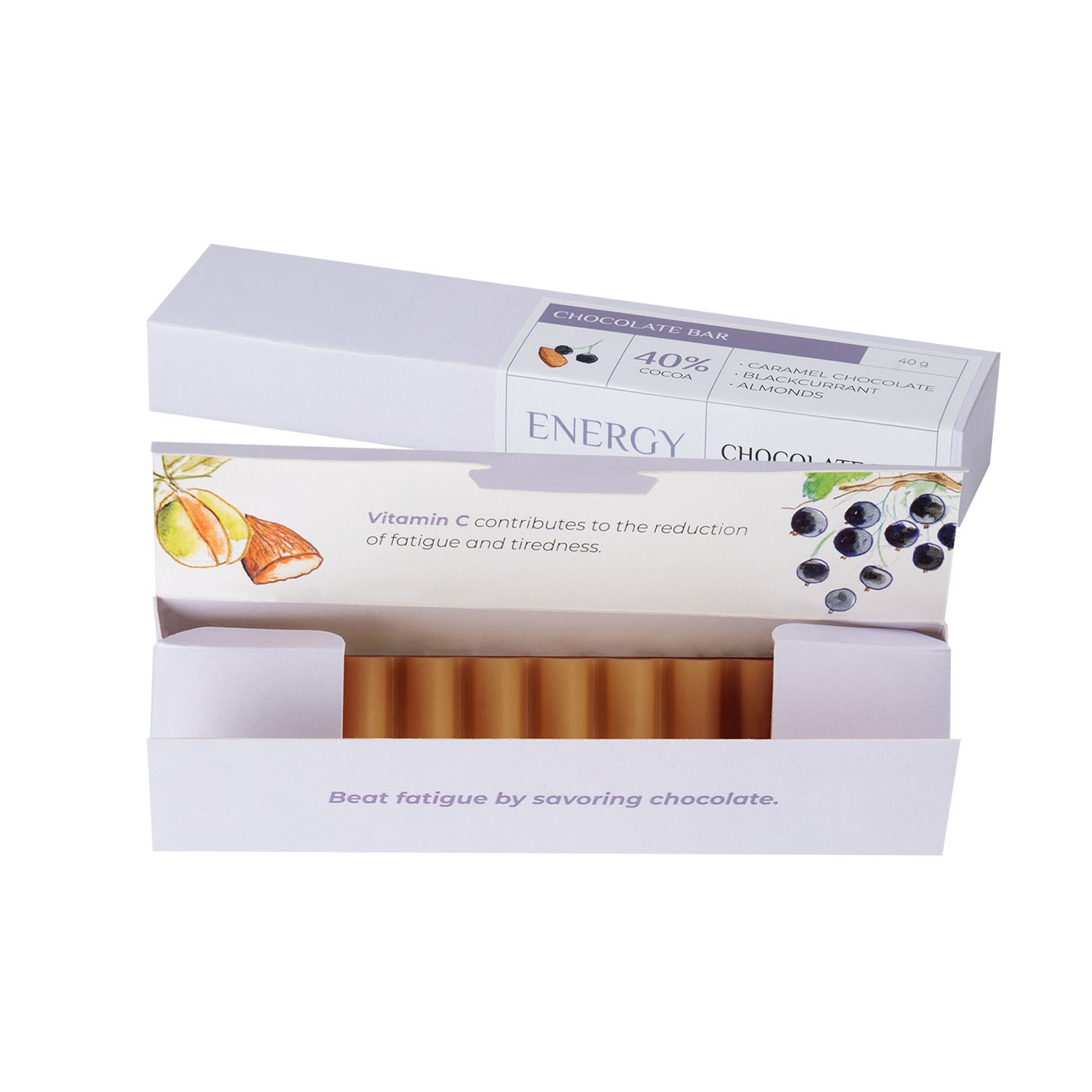 Energy Schokolade Riegel 40 G
