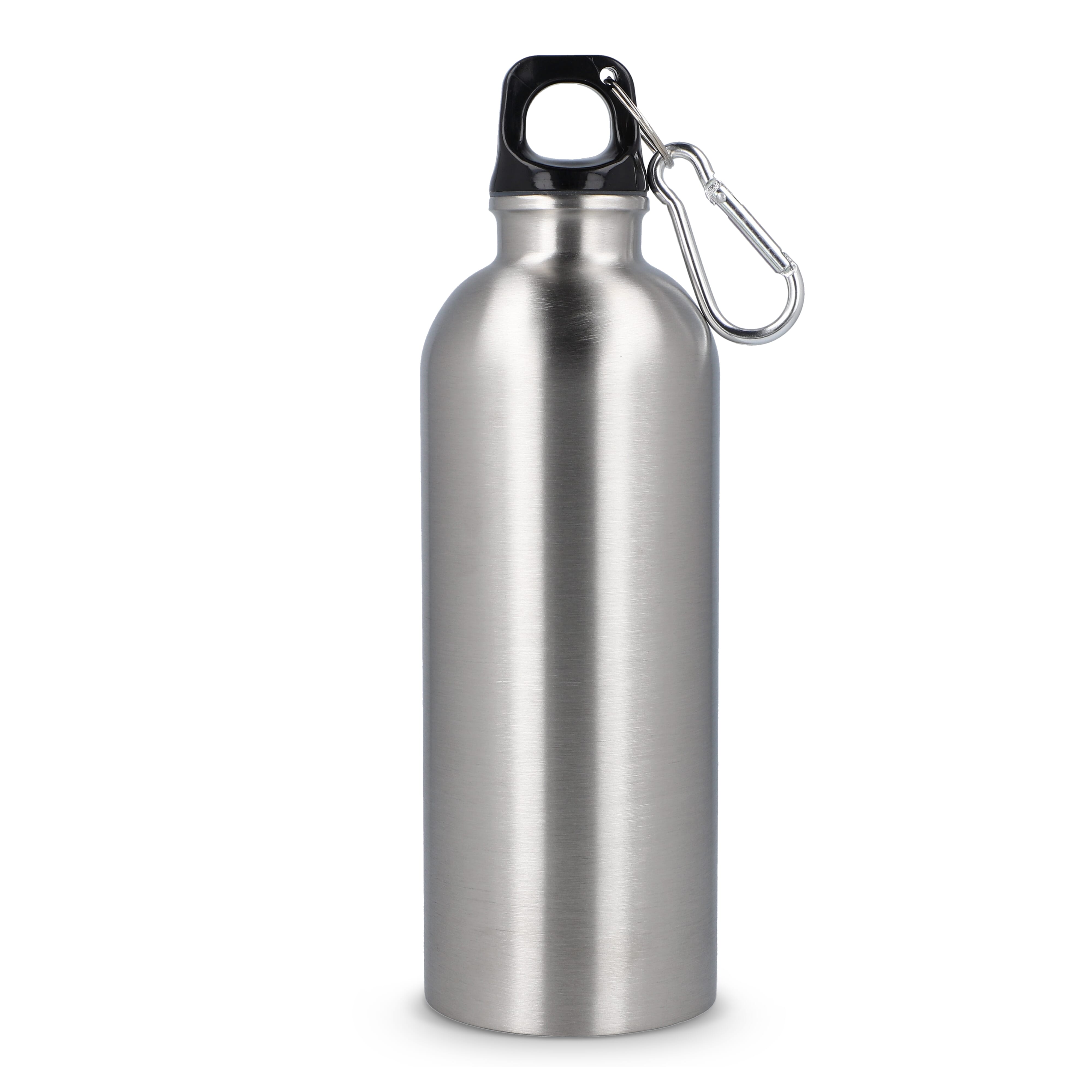 R-Edelstahl einwandige Flasche mit Karabiner 500 ml