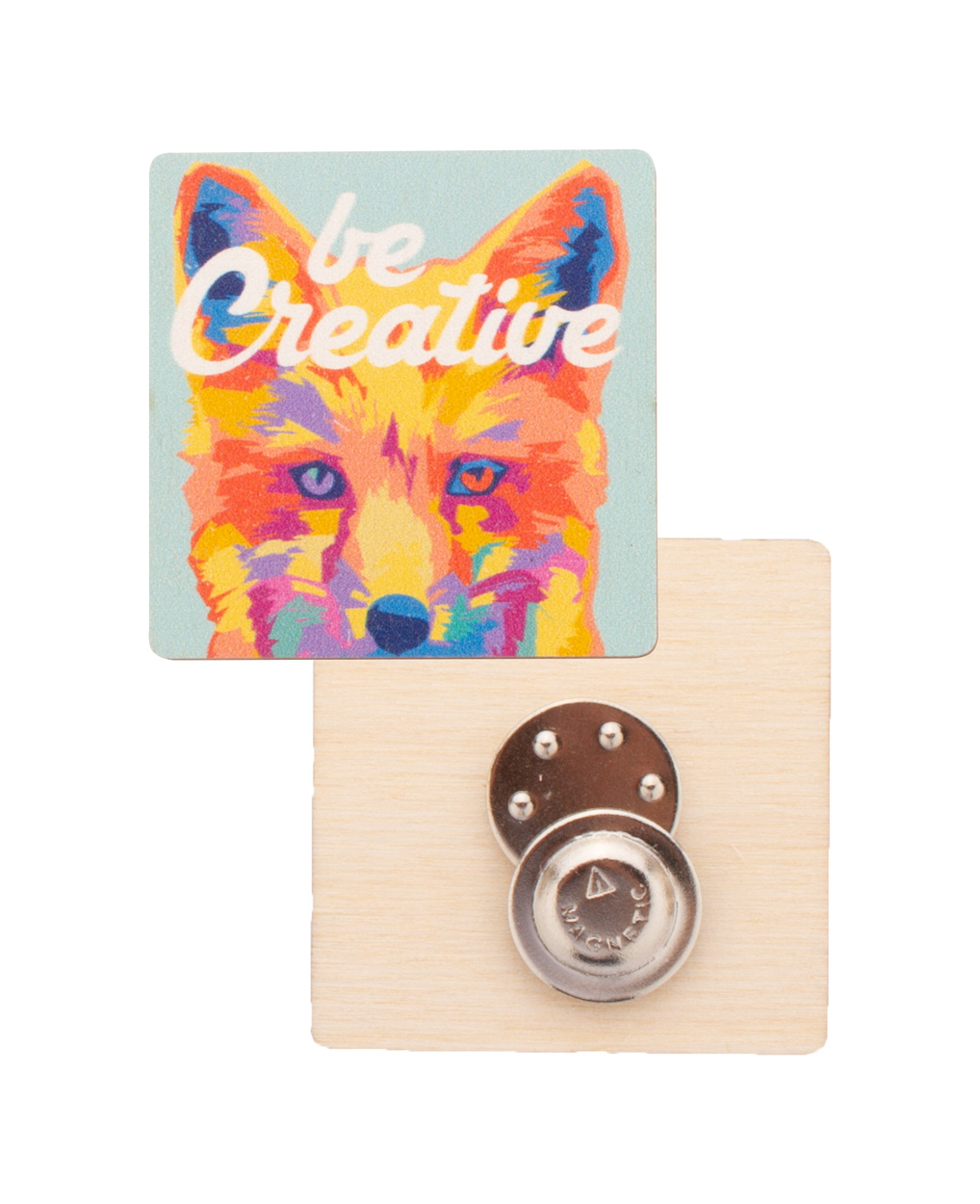 Individueller Anstecker WooBadge