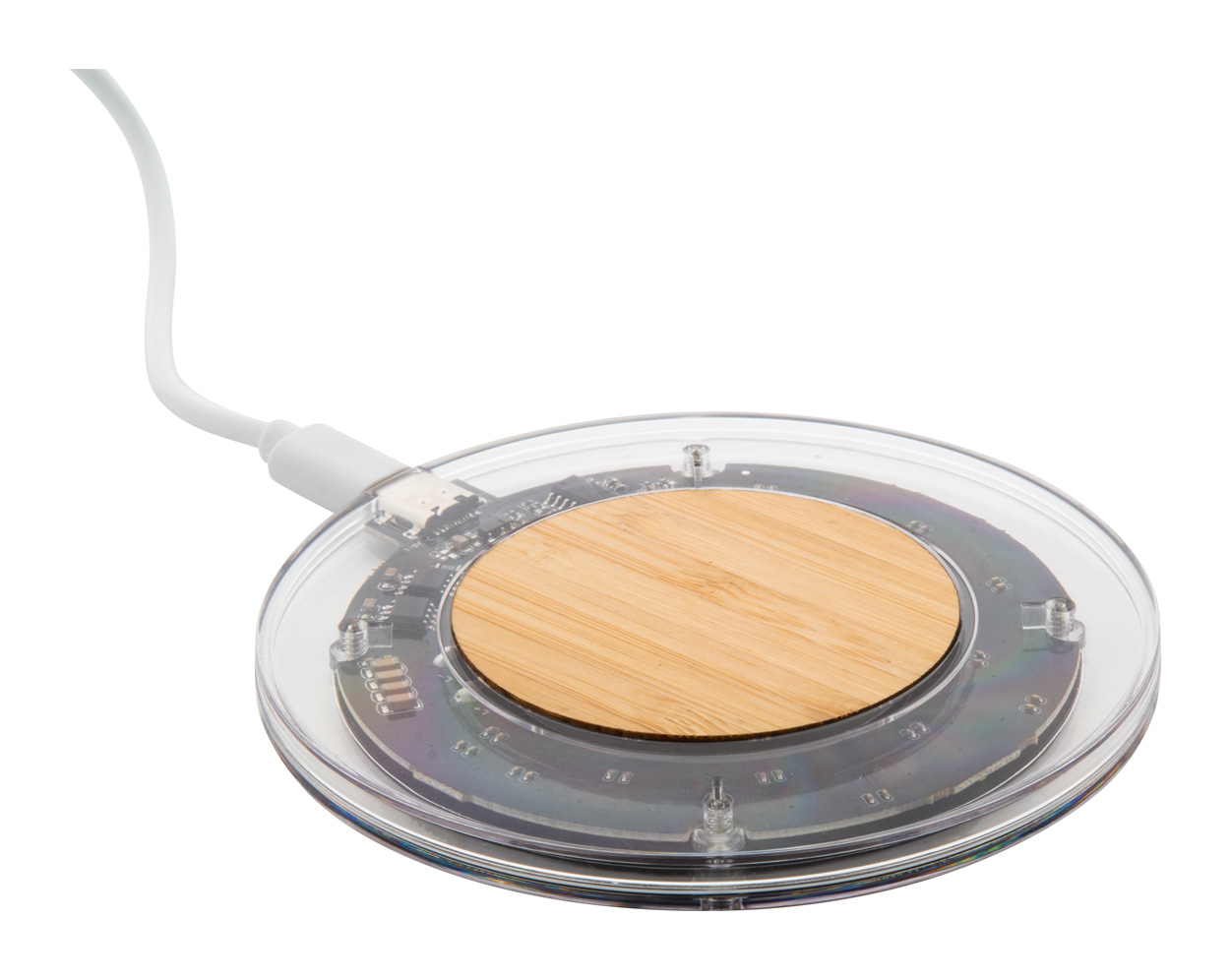 Transparenter Wireless-Charger SeeCharge