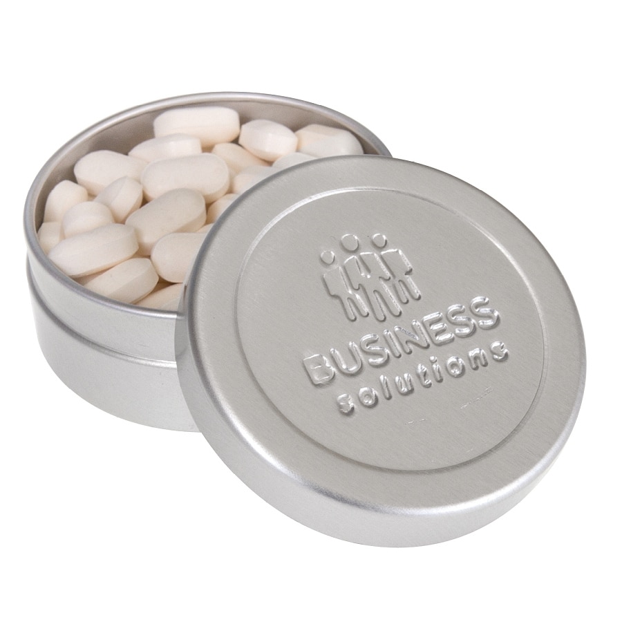 Werbebonbons Snap Space Logo Dose