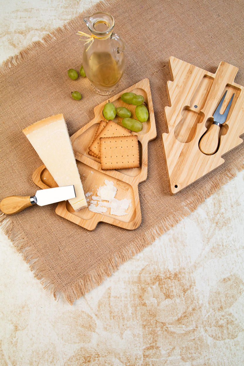 Weihnachtliches Käsemesserset Jarlsberg
