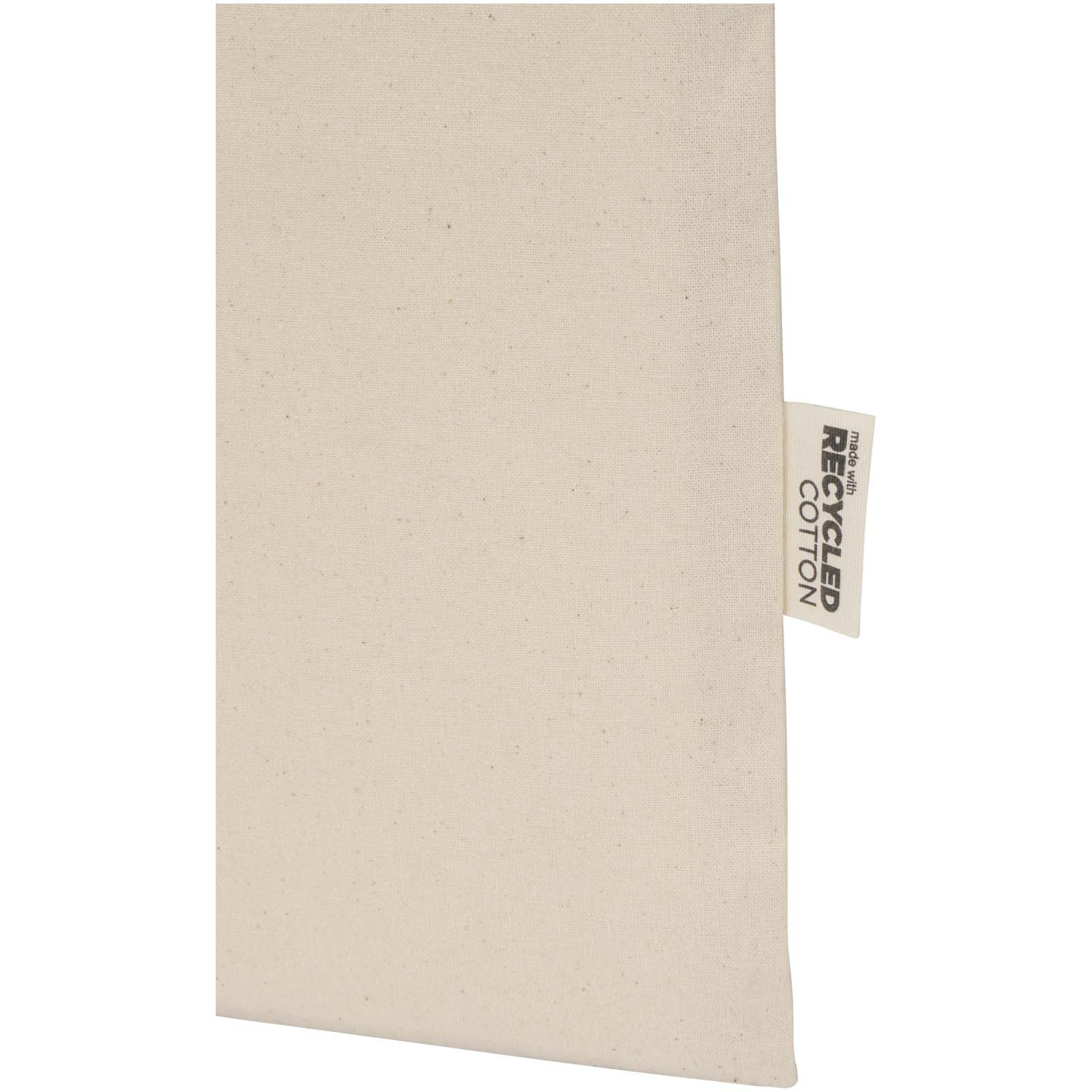 Madras Blend 140 g / m² Tragetasche aus GRS-recycelter Baumwolle 7L