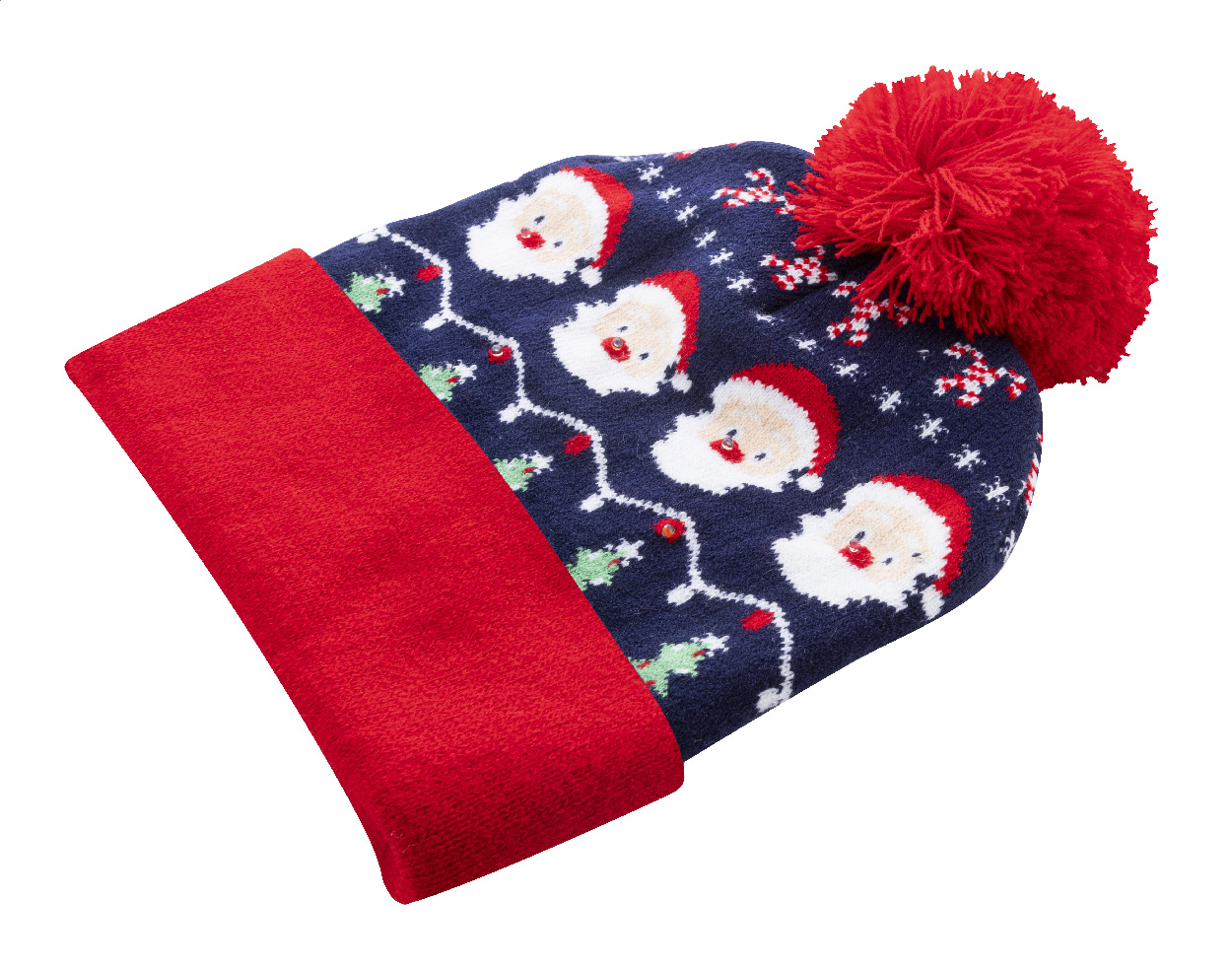 Weihnachts-LED-Wintermütze, Weihnachtsmann Norrsken