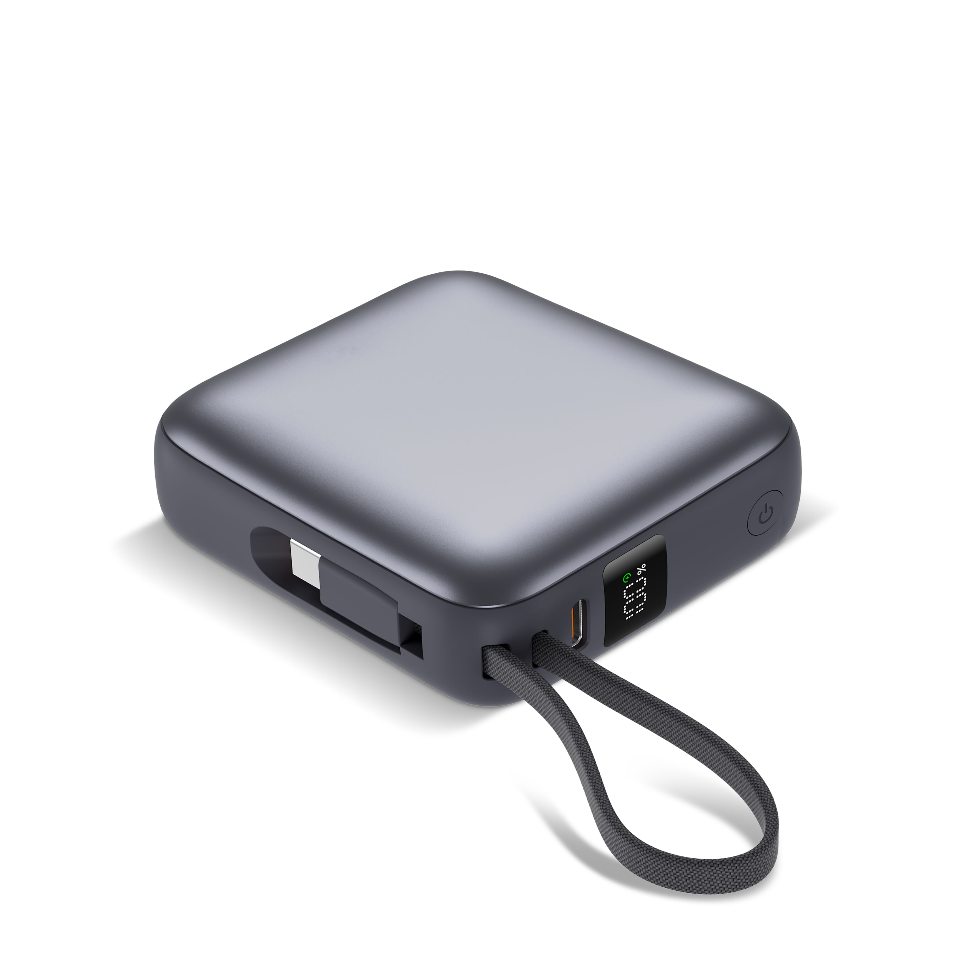 Nova Powerbank 22,5 W Power Delivery mit integrierten Kabeln 10.000 mAh