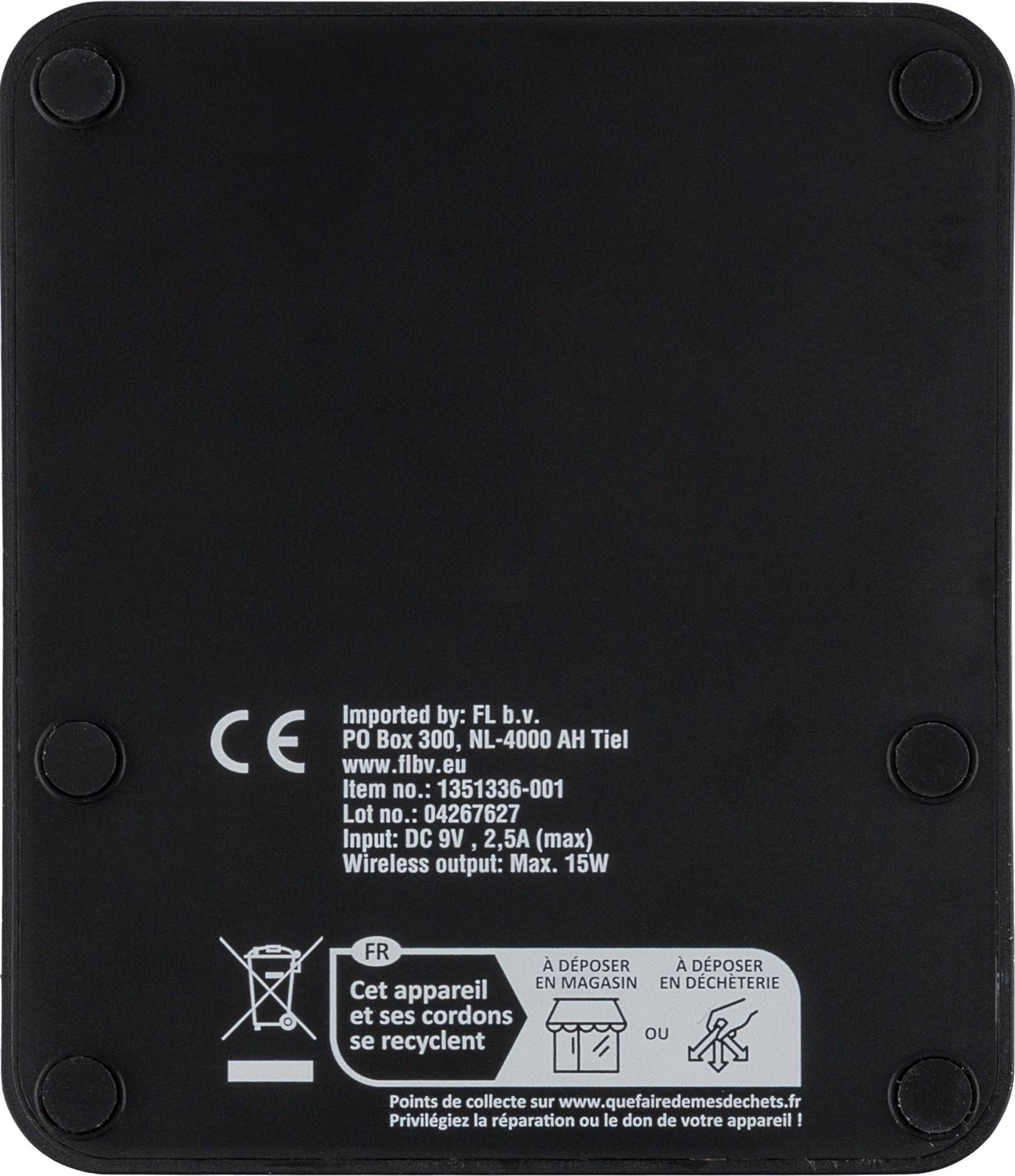 Kabelloses Ladegerät Elias | Recycelt | 3-in-1