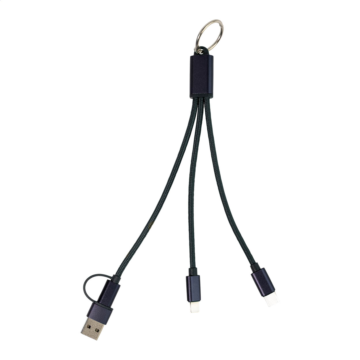 USB-Ladekabel mit Schlüsselanhänger Rafob