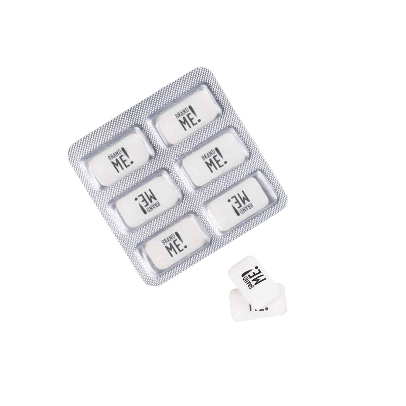 Brand Me! Mints Kaugummi in Blisterverpackung 6 Stk
