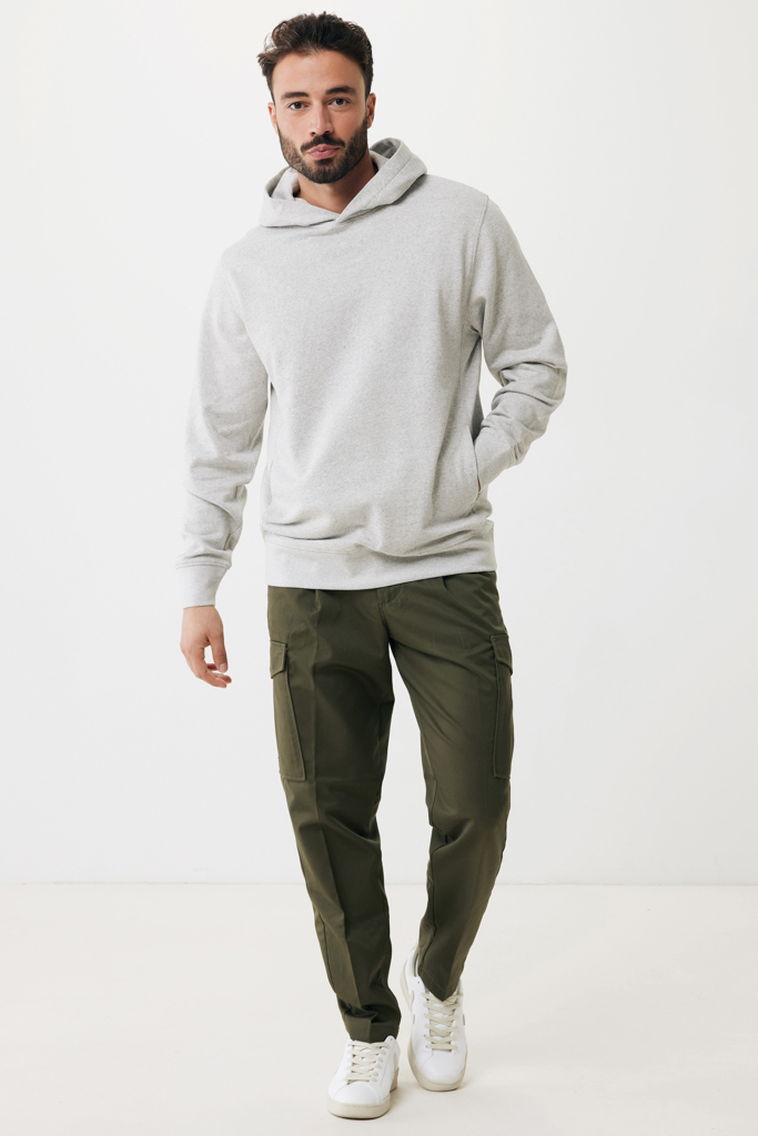 IQONIQ Yengo Hoodie mit Seitentaschen aus rec. Baumwolle