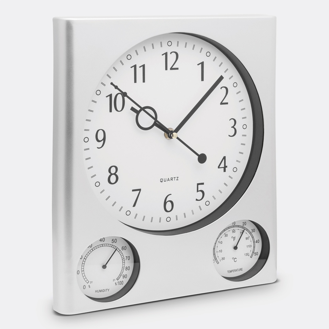 Rechteckige Wanduhr SATURN