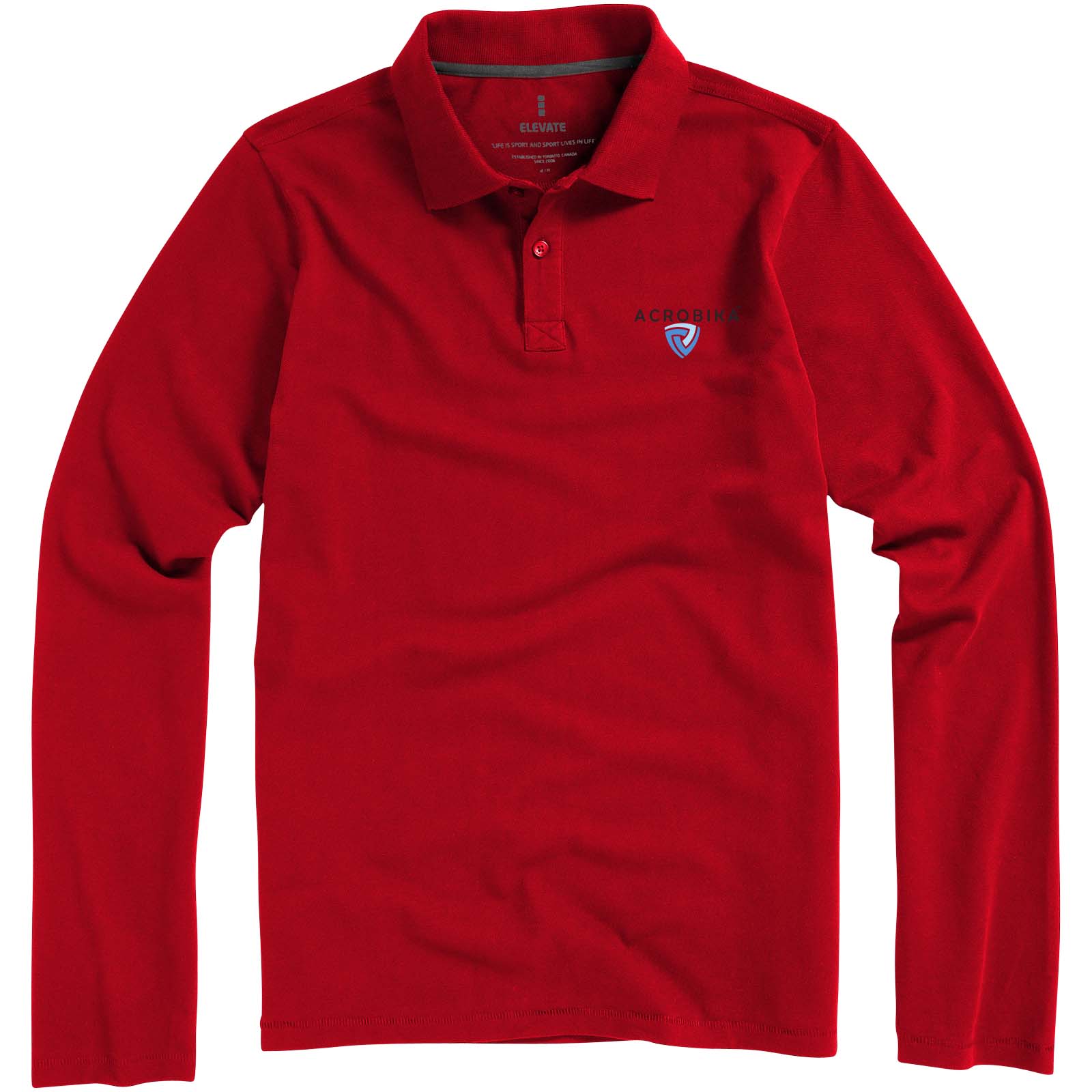 Calgary 180 g / m² Langarm Poloshirt für Herren