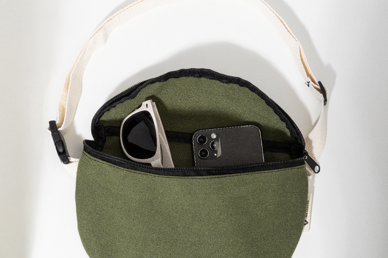 Gürteltasche aus recyceltem Canvas Rekan Hip