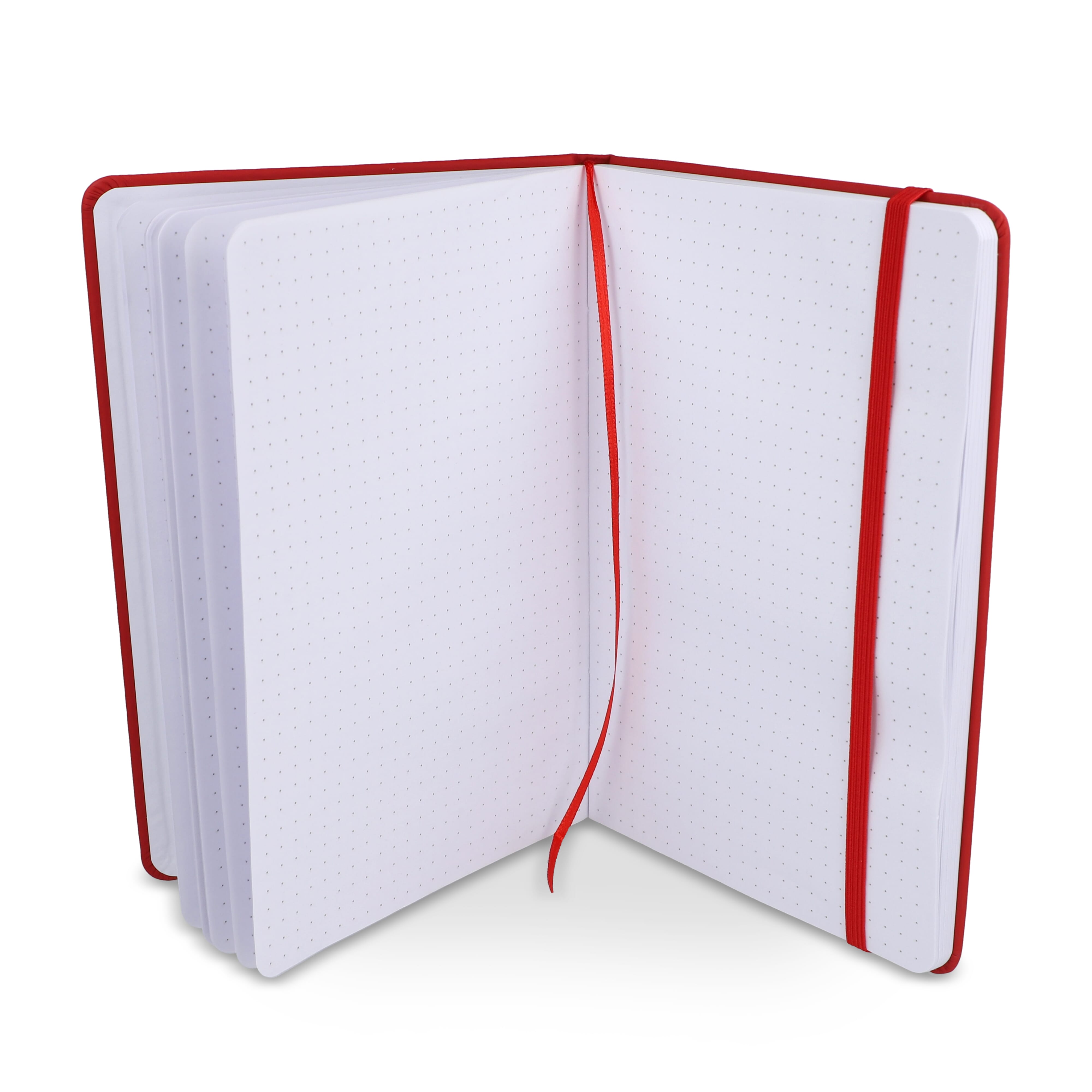 Notizbuch A5 PU mit Rasterpunktseiten