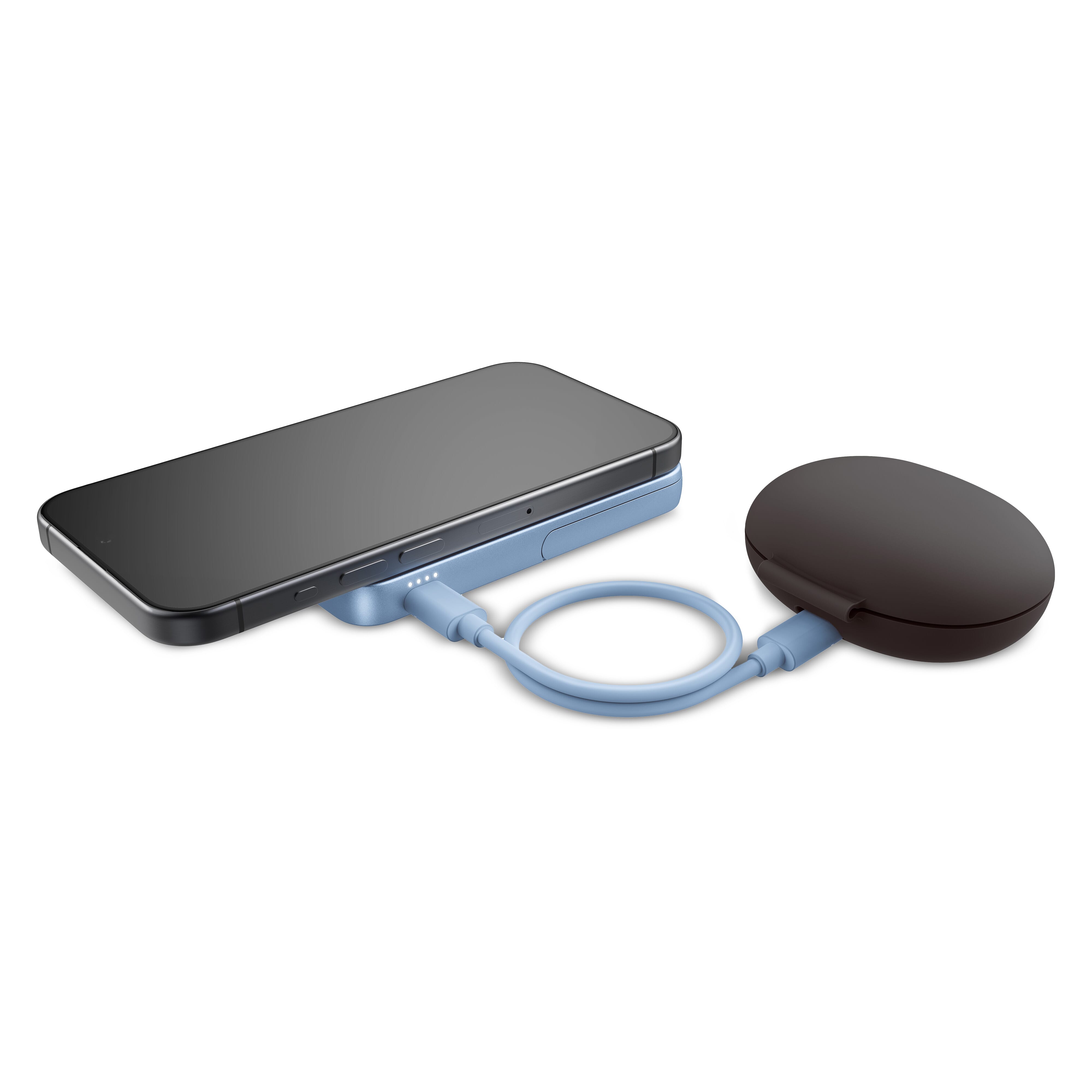 Fresh 'n Rebel Kompatibel mit MagSafe MagSafe Powerbank Kabellose 5000mAh