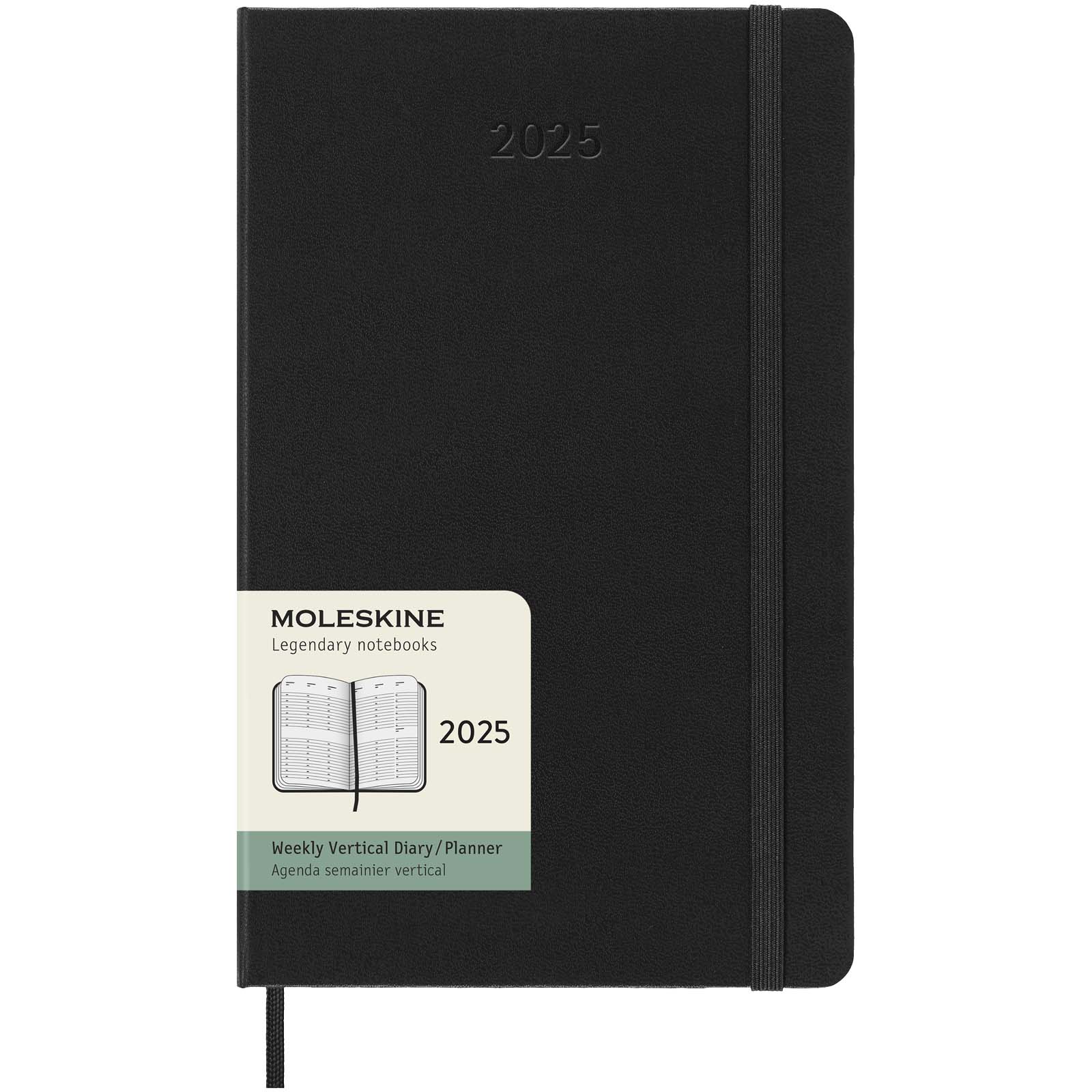 Moleskine Hardcover 12 Monate Wochenkalender L vertikal Moleskine Hardcover 12 Monate Wochenkalender L vertikal