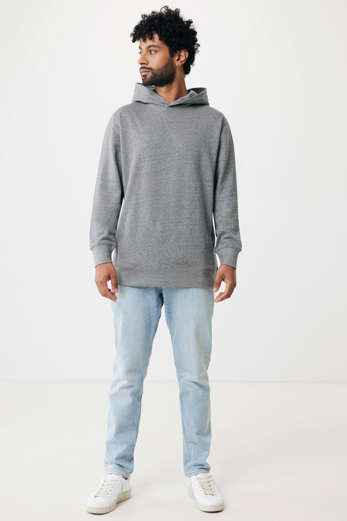 IQONIQ Yengo Hoodie mit Seitentaschen aus rec. Baumwolle