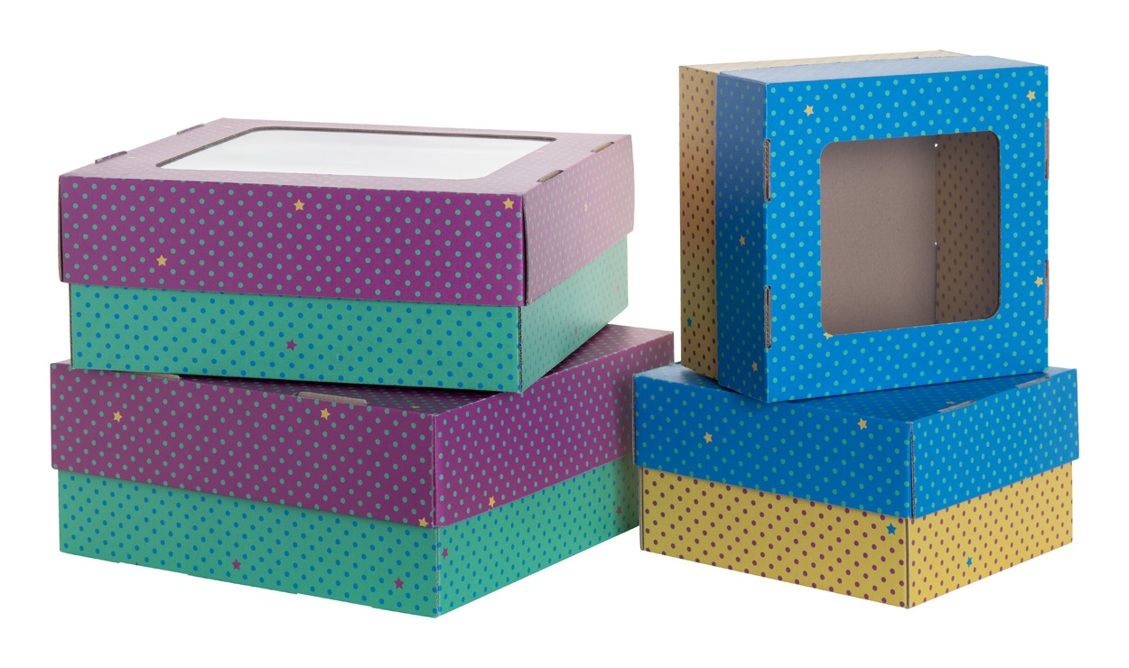 Geschenkbox CreaBox Gift Box Window L