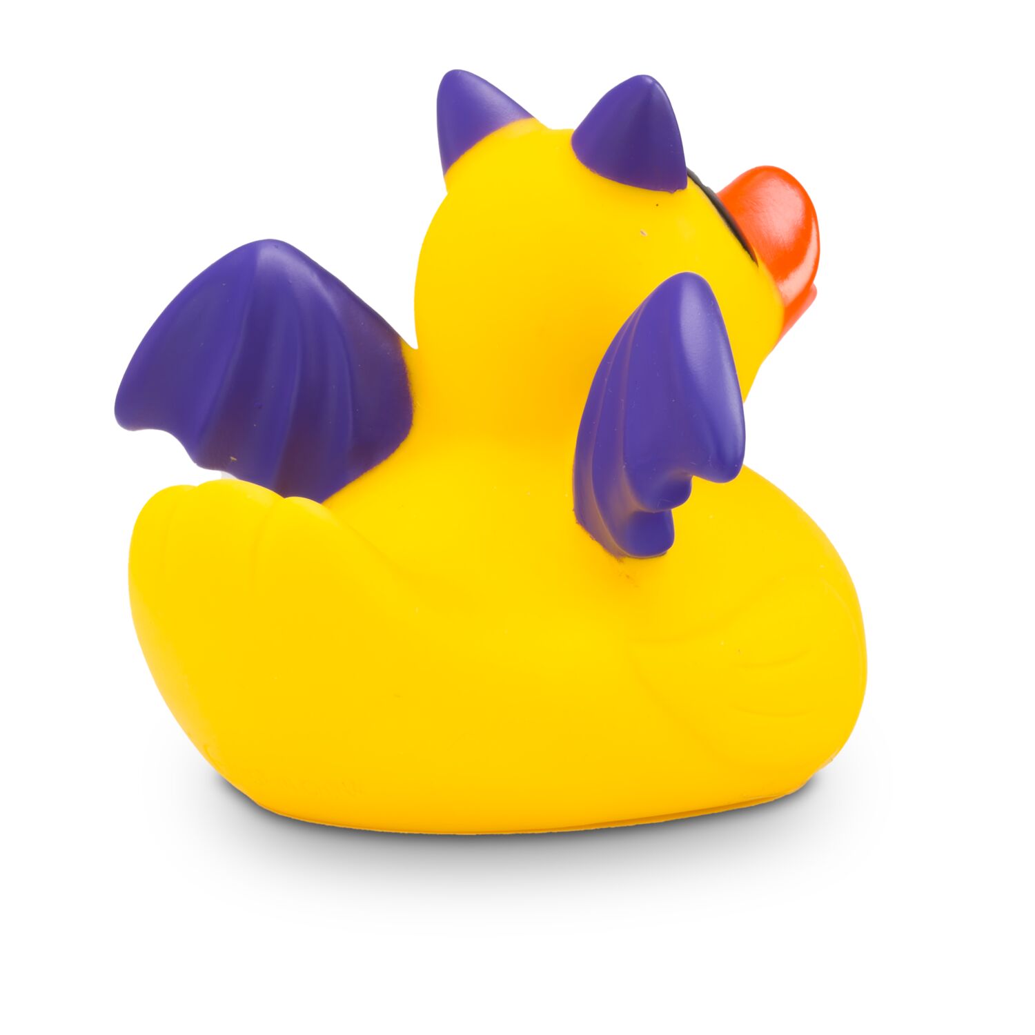 Werbeente Batduck Superheld gelb-lila