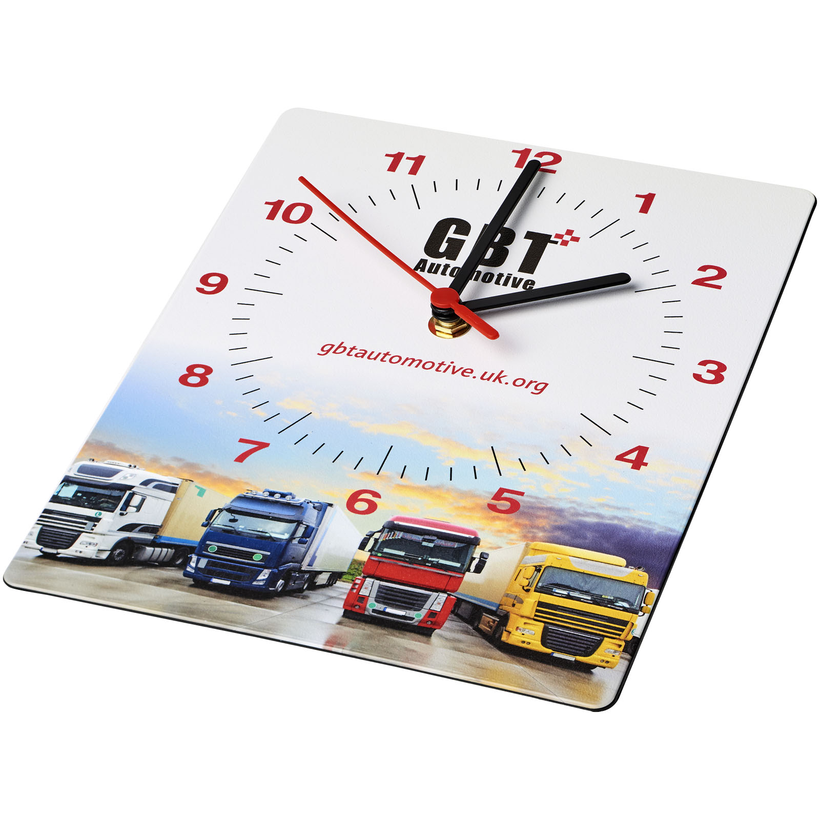 Brite-Clock® rechteckige Wanduhr Brite-Clock® rechteckige Wanduhr