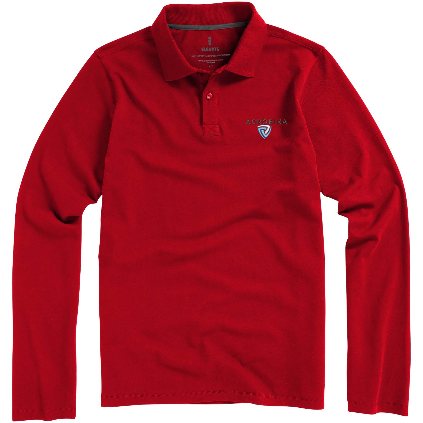 Calgary 180 g / m² Langarm Poloshirt für Herren