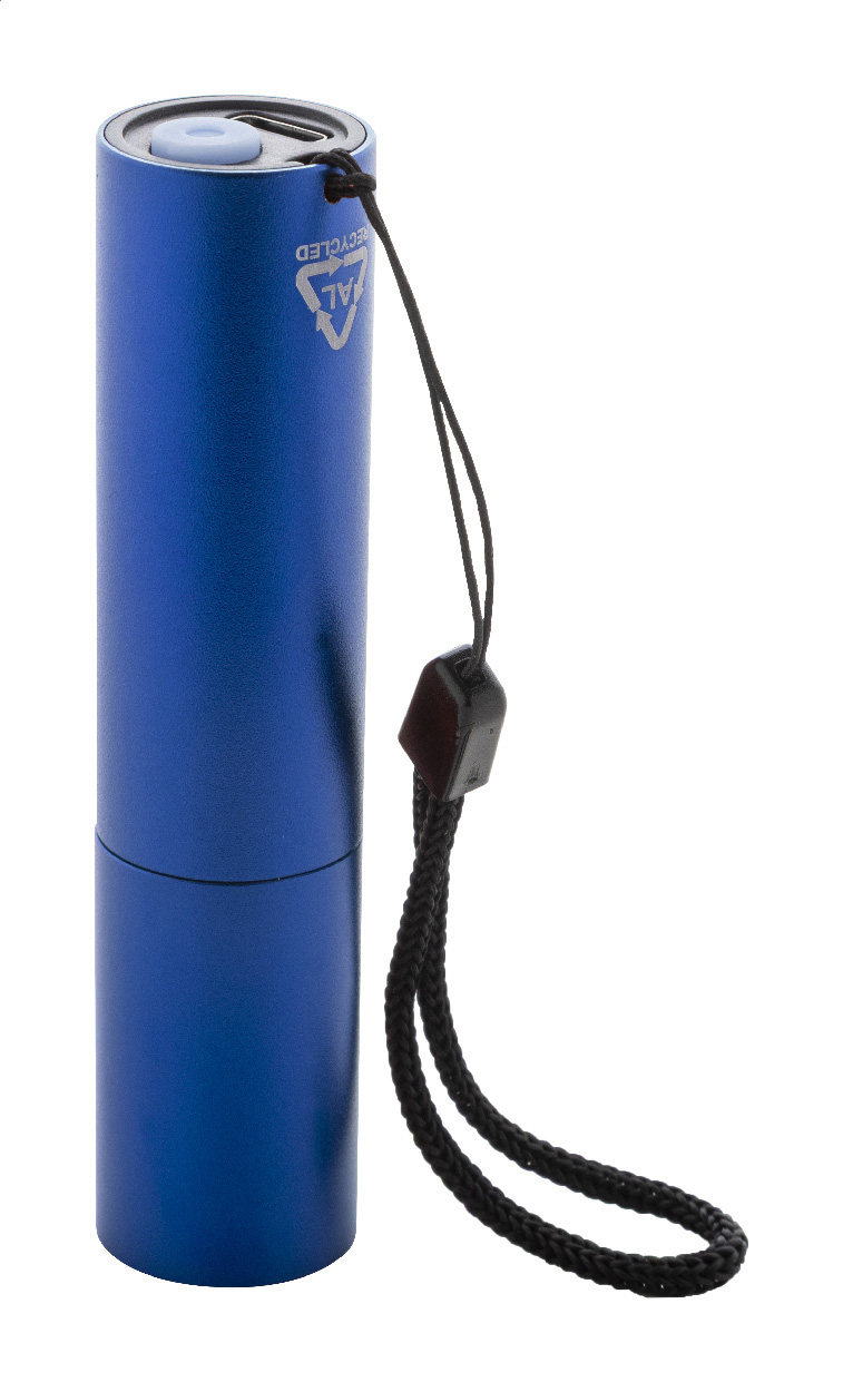 Wiederaufladbare Taschenlampe aus recyceltem Aluminium Chargelight Tone