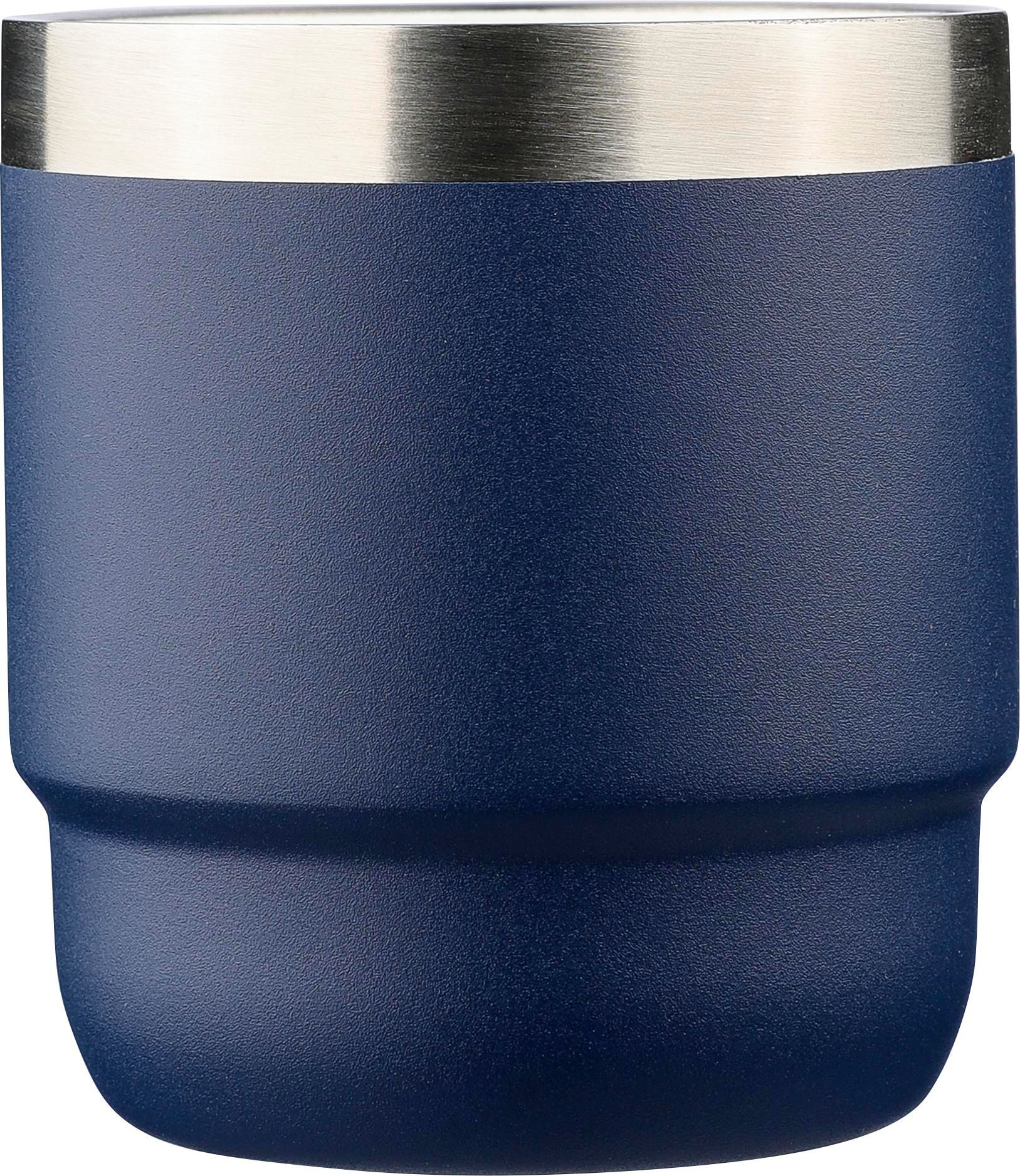 Recycelter Edelstahl-Becher mit doppelter Wand (180 ml) Lilia