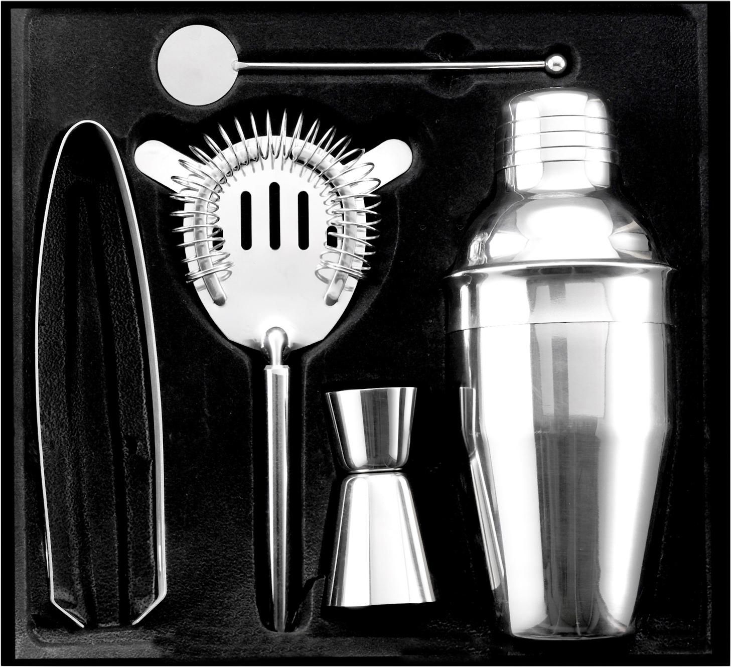 Cocktailshaker-Set aus Edelstahl Natalina Cocktailshaker-Set aus Edelstahl Natalina