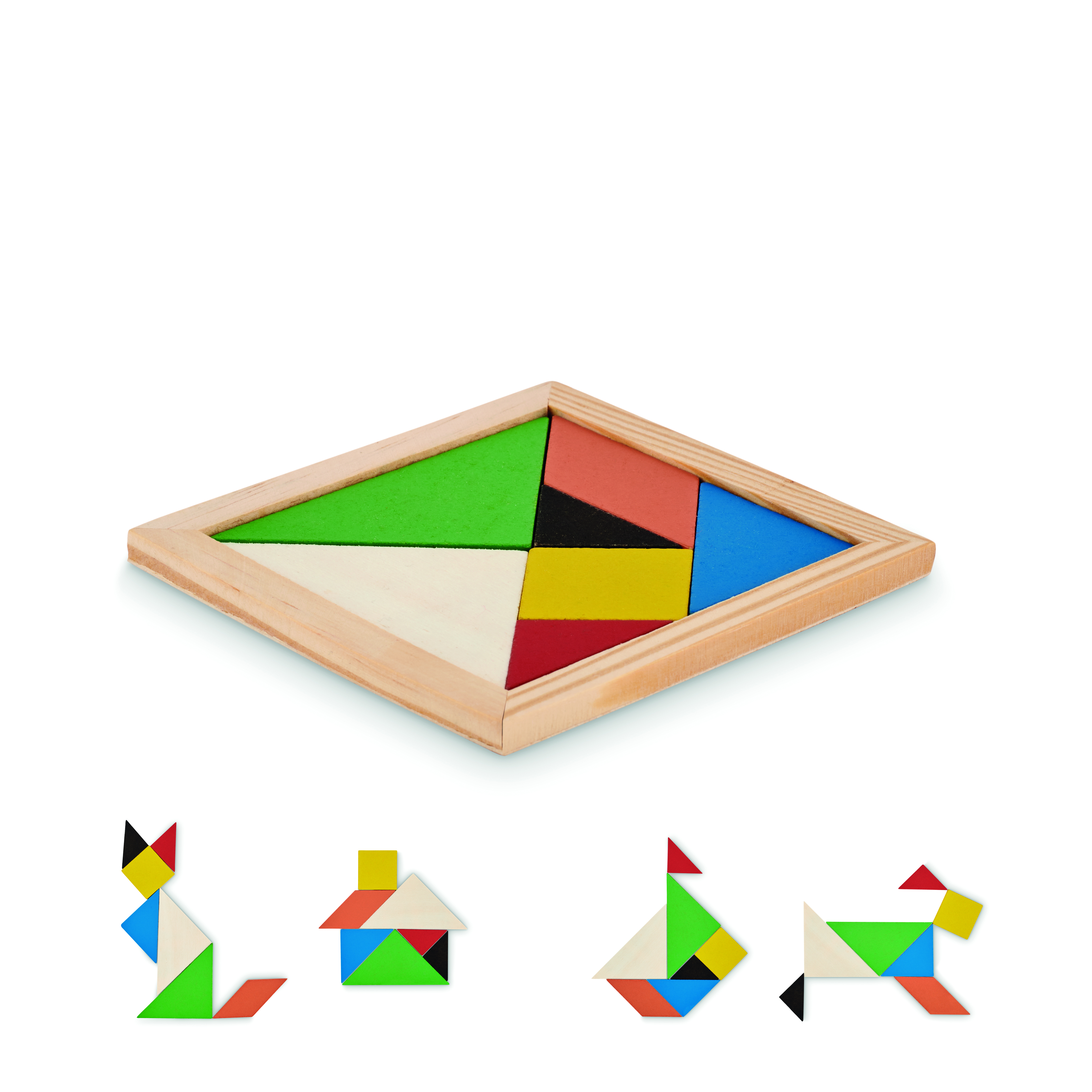 Tangram-Puzzle Holz TANGRAM Tangram-Puzzle Holz TANGRAM