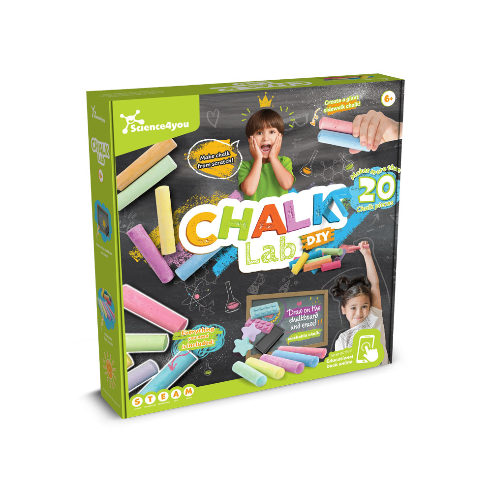 CHALK FACTORY Kreidefabrik ideal für Kinder