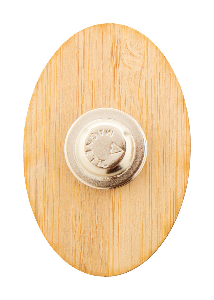 Bambus-Anstecker BooBadge