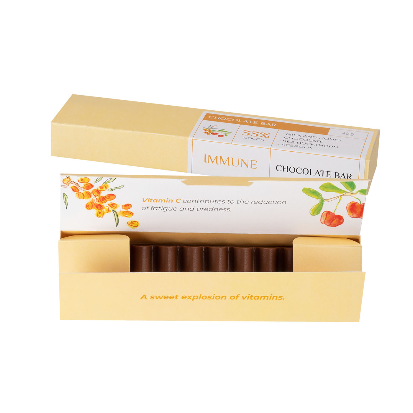 Immune Schokolade Riegel 40 G