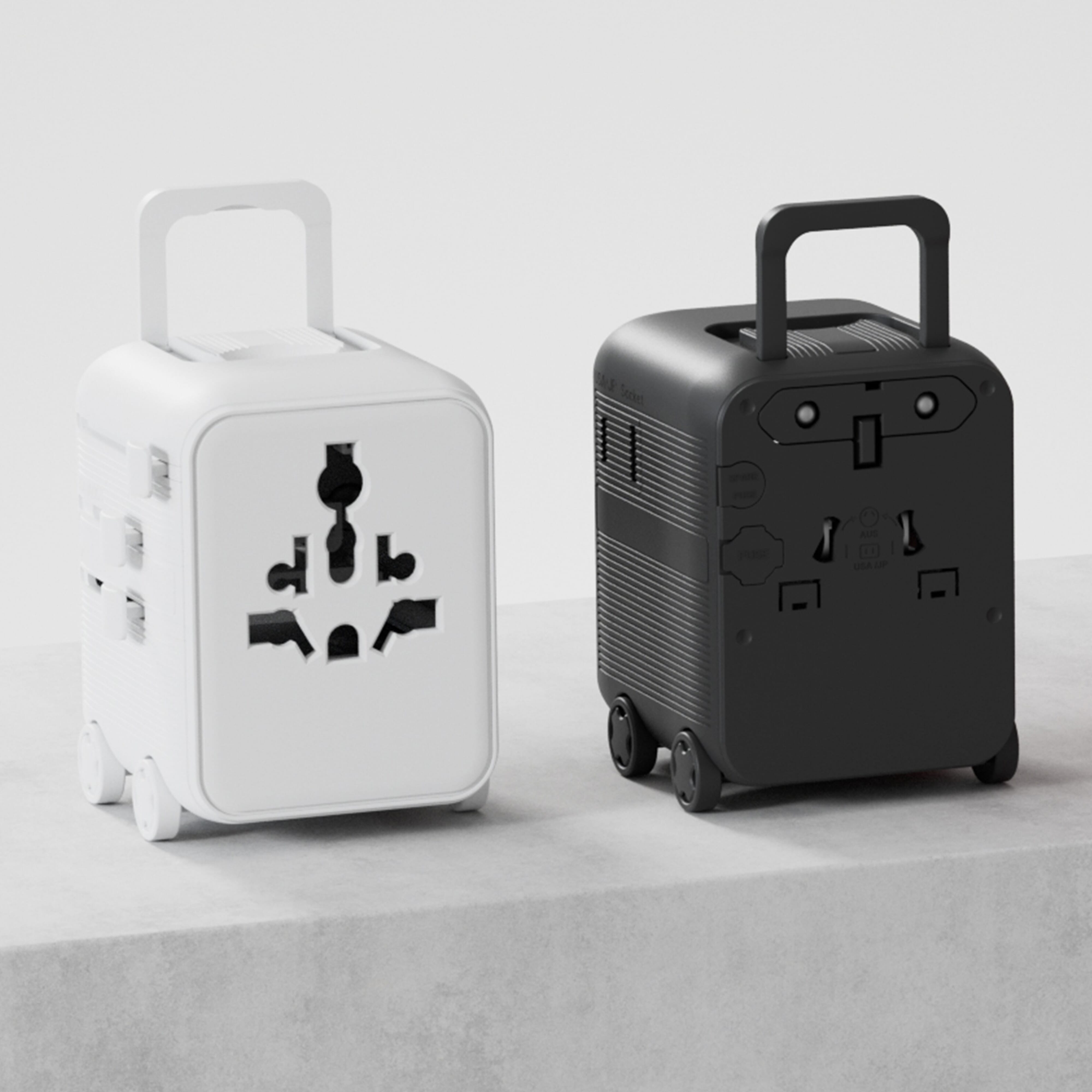 Xoopar Luggie GaN Weltreise-Adapter-Trolley