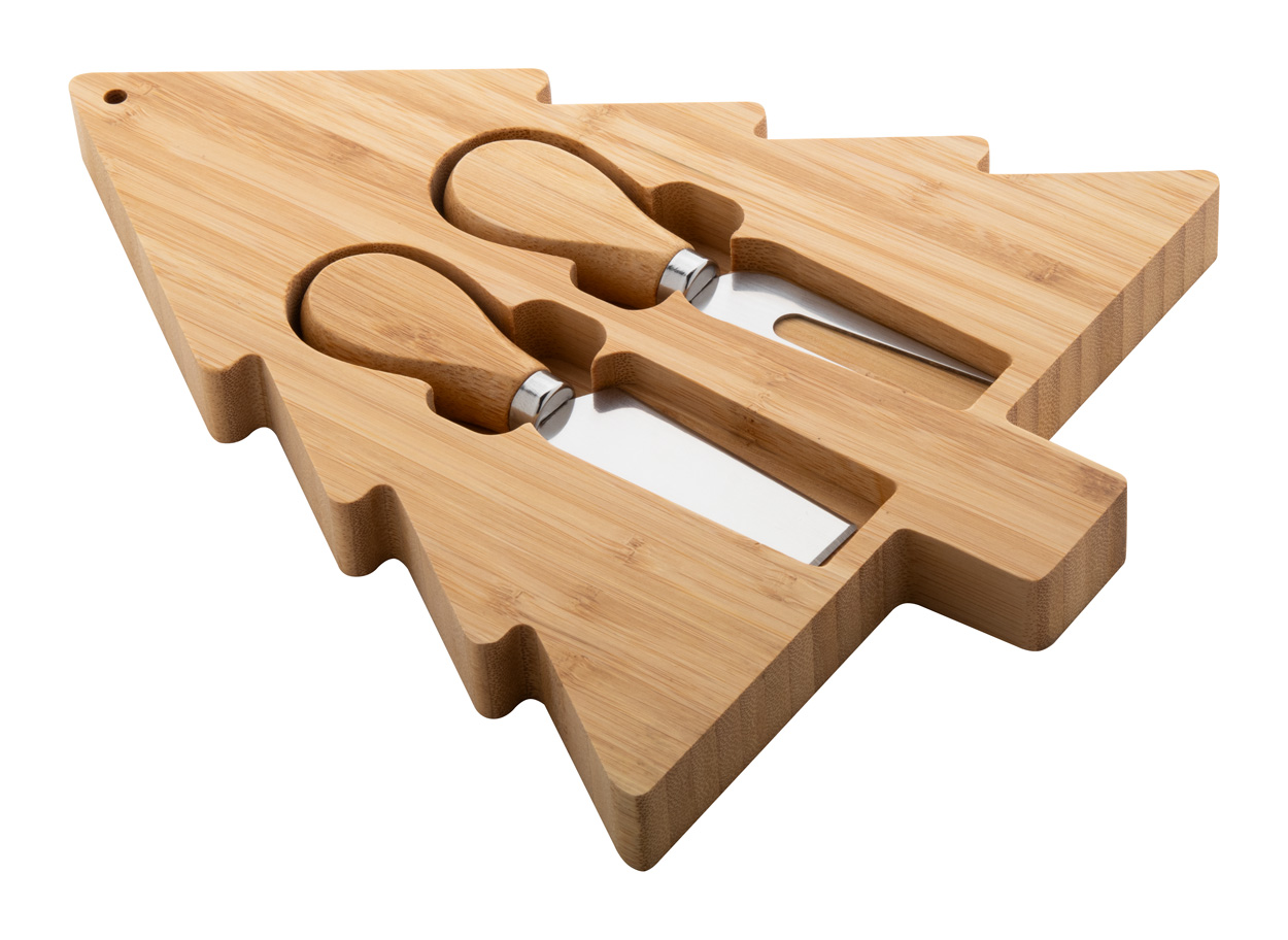 Weihnachtliches Käsemesserset Jarlsberg