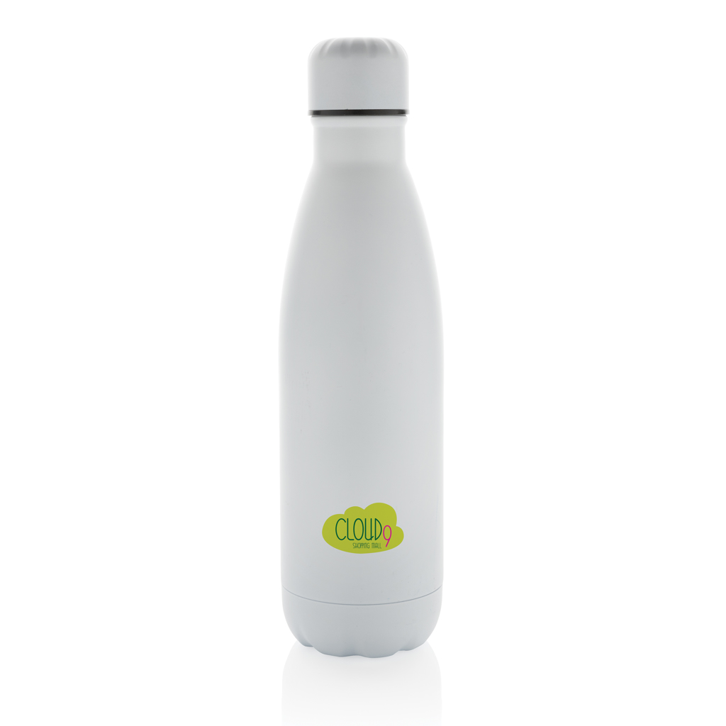Eureka einwandige Wasserflasche aus RCS rec. Stainless-Steel