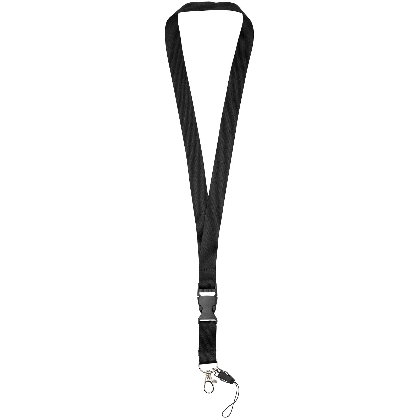 Sagan Lanyard mit abnehmbarer Schnalle und Handyband Sagan Lanyard mit abnehmbarer Schnalle und Handyband