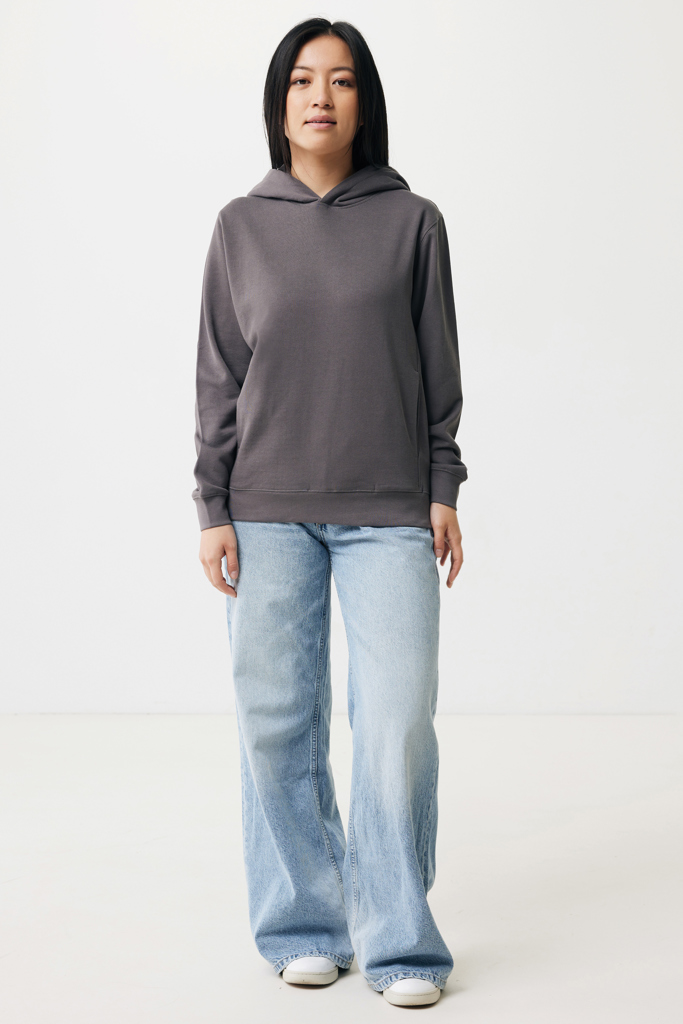 IQONIQ Yengo Hoodie mit Seitentaschen aus rec. Baumwolle