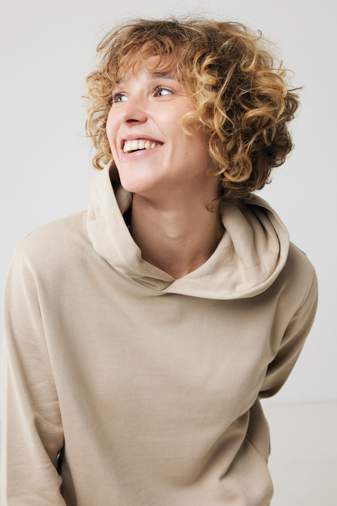 IQONIQ Yengo Hoodie mit Seitentaschen aus rec. Baumwolle