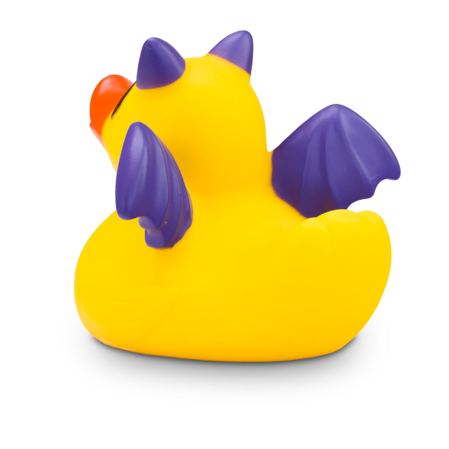 Werbeente Batduck Superheld gelb-lila